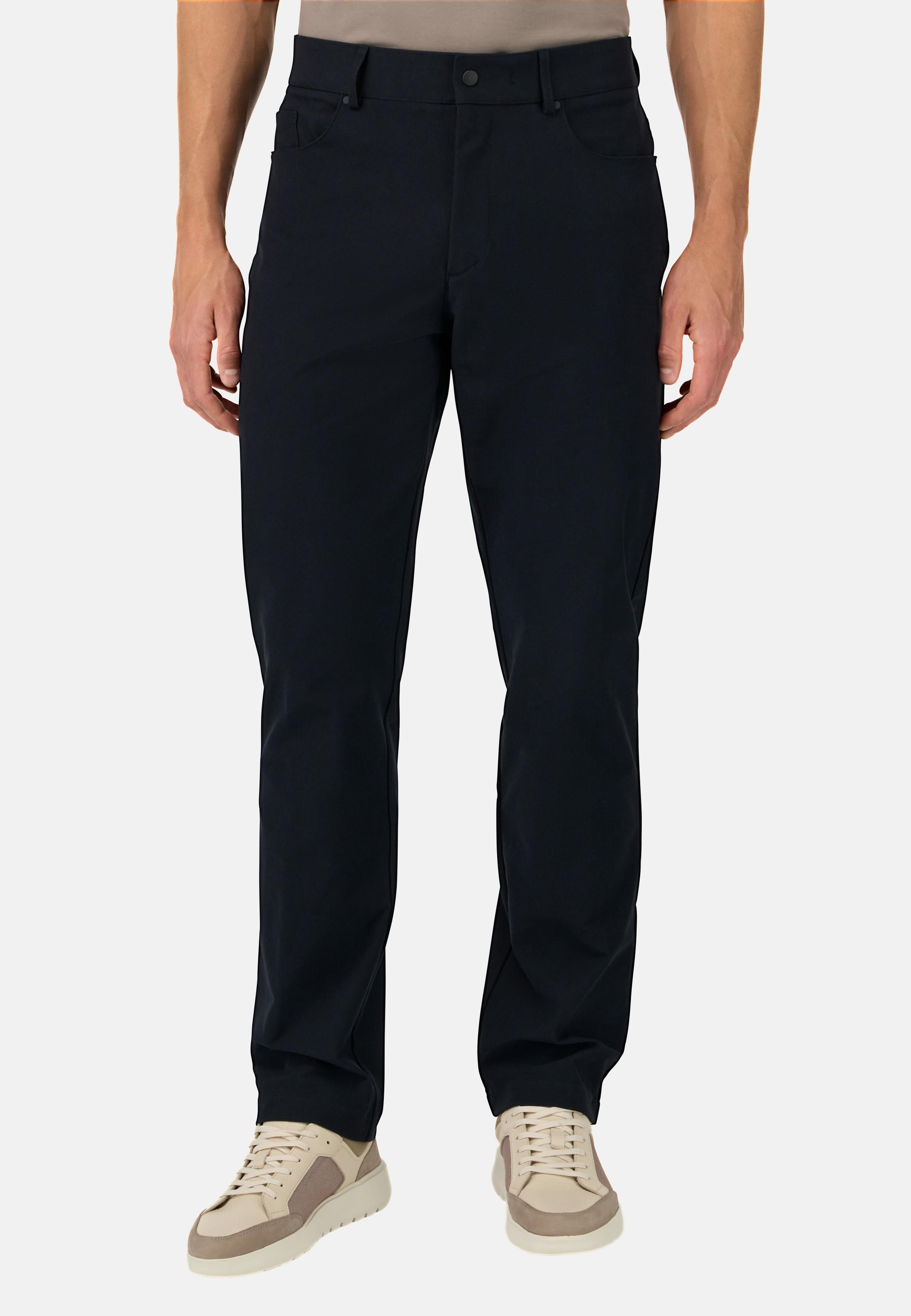 B Tech Jeans In Technical Fabric Blue, , medium