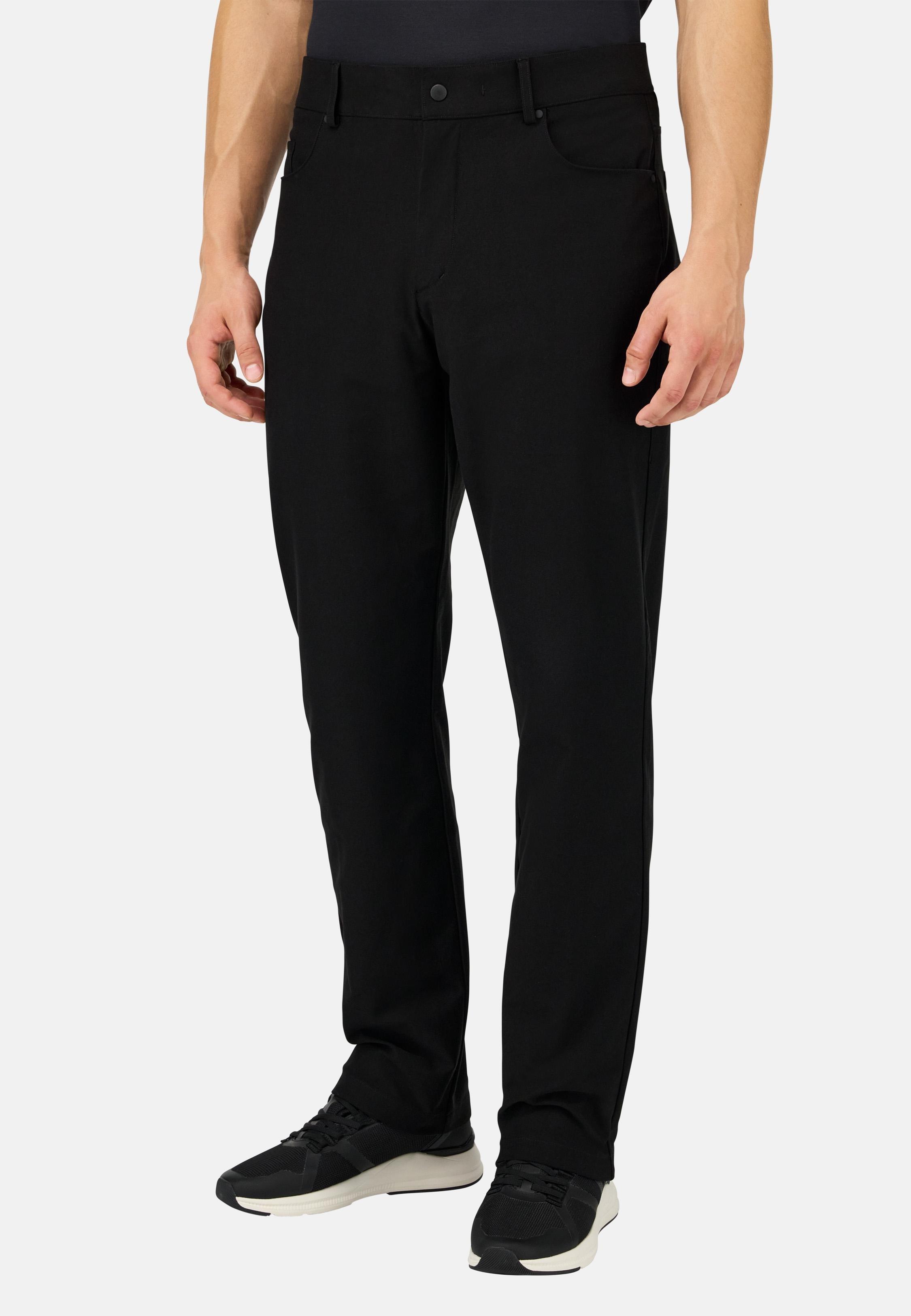 B Tech Jeans In Technical Fabric Black, , large image number 0