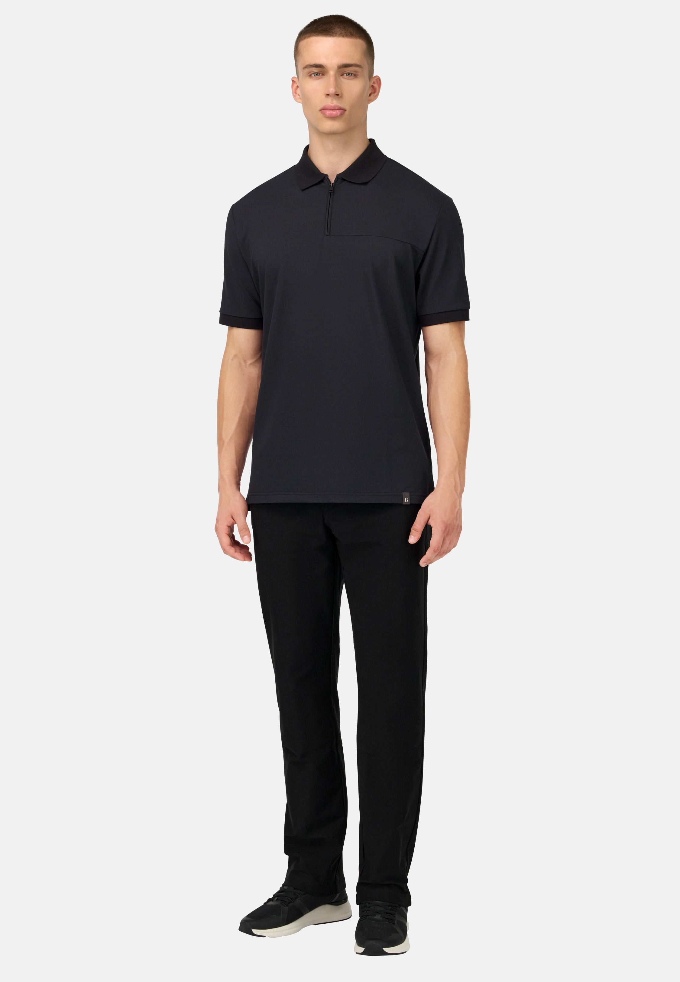 B Tech Jeans In Technical Fabric Black, , large image number 1