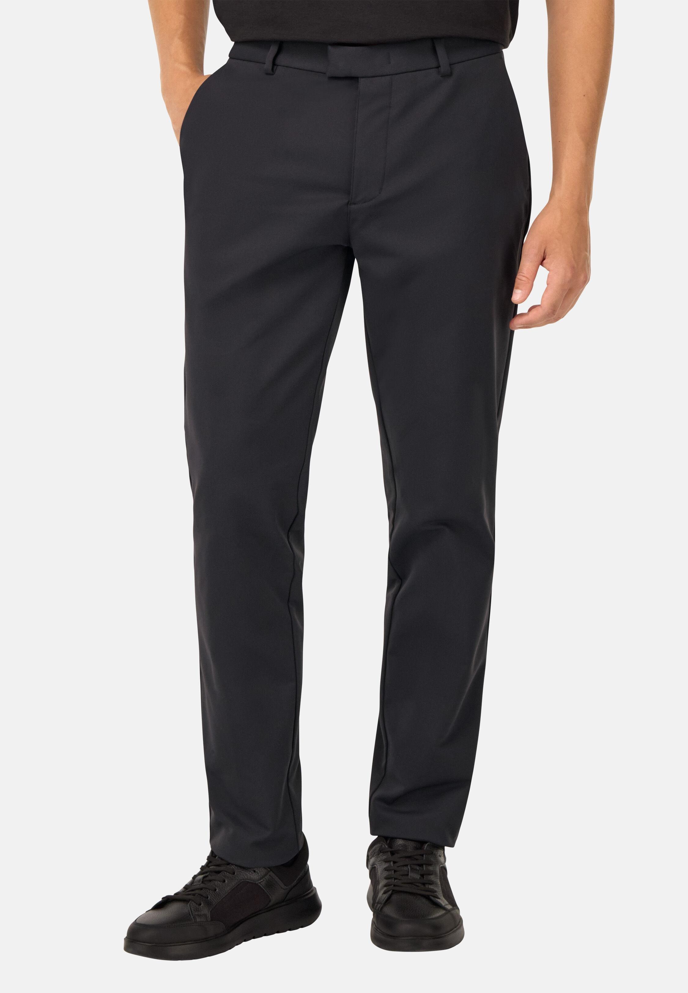 B-Tech Stretch Nylon Trousers Blue, Navy blue, medium