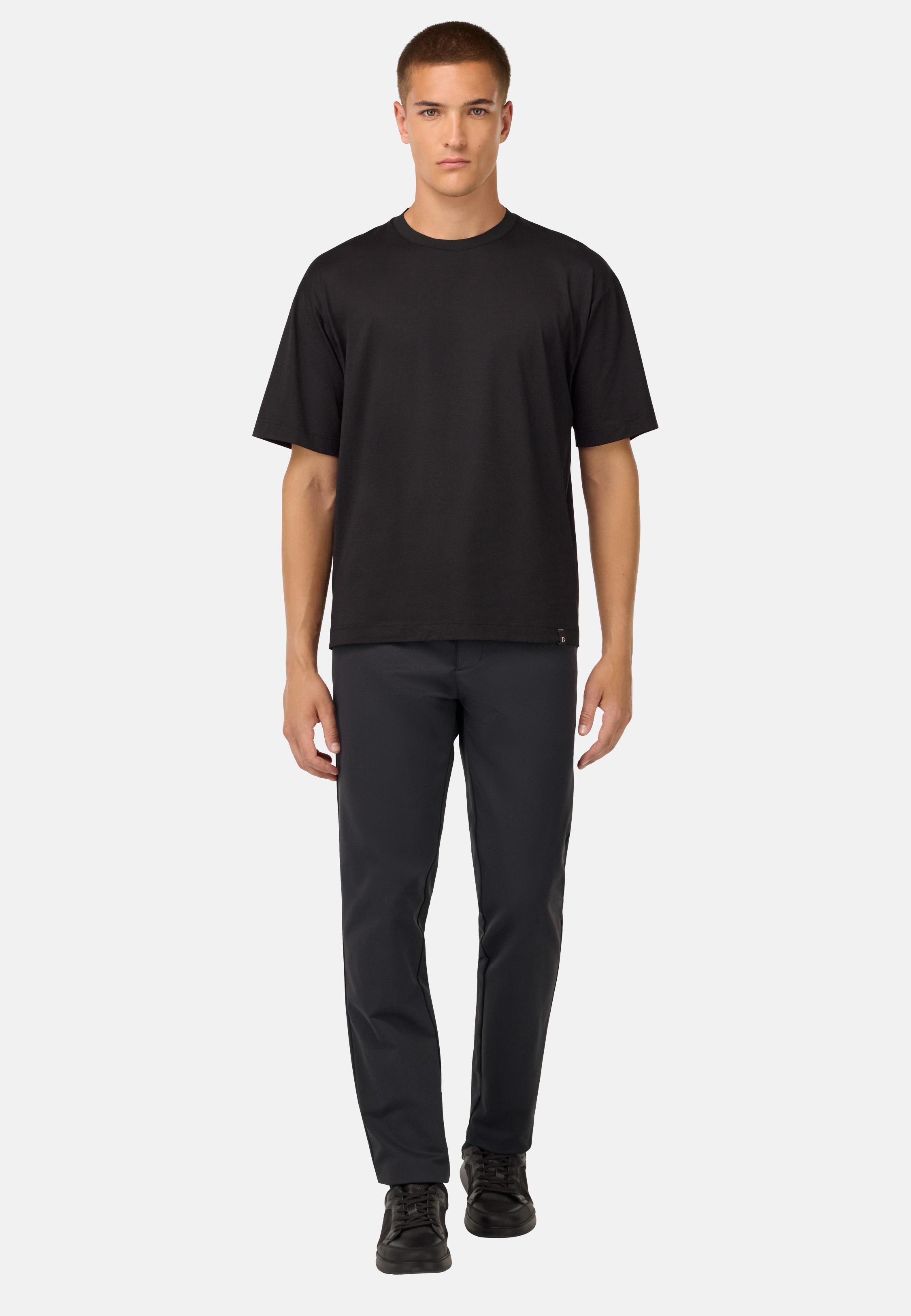 B-Tech Stretch Nylon Trousers Blue, Navy blue, medium