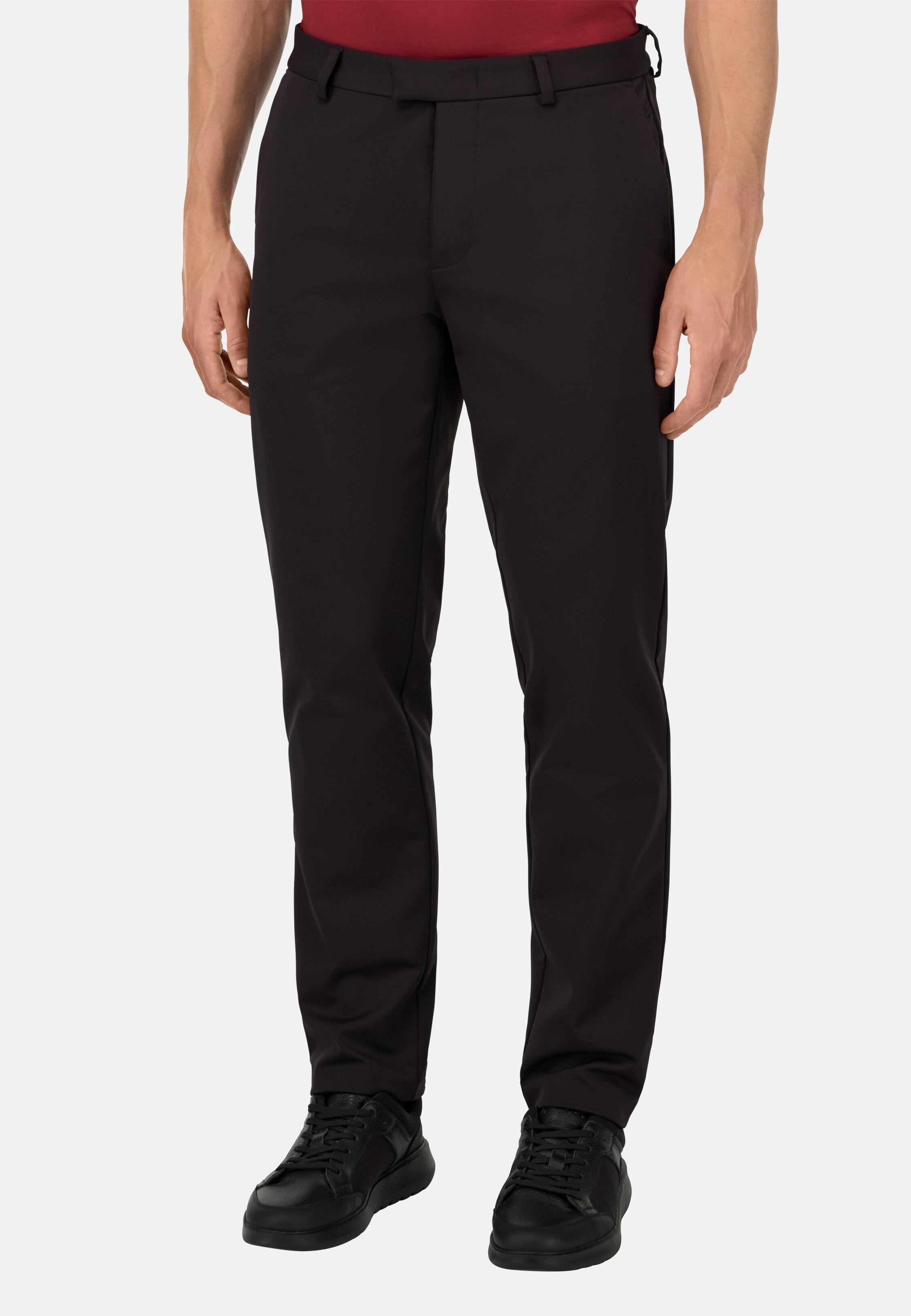 B-Tech Stretch Nylon Trousers Black, 3901_BLAC, medium