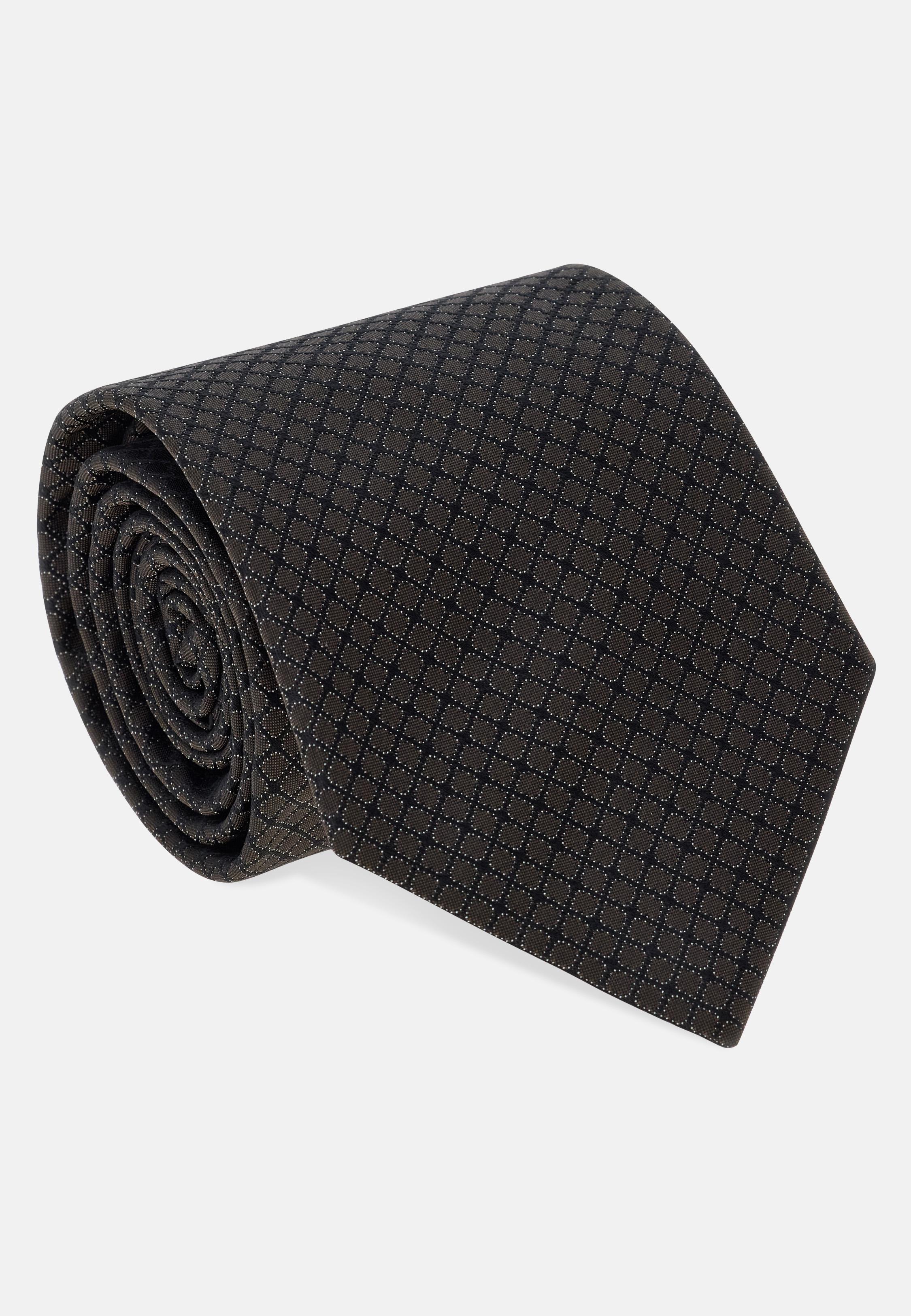 Geometric Silk Formal Tie Blue, 3901_HAZE, large image number 0