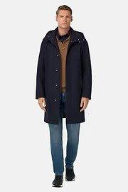 Technical Wool Parka Navy, 3901_NAVY, large image number 0