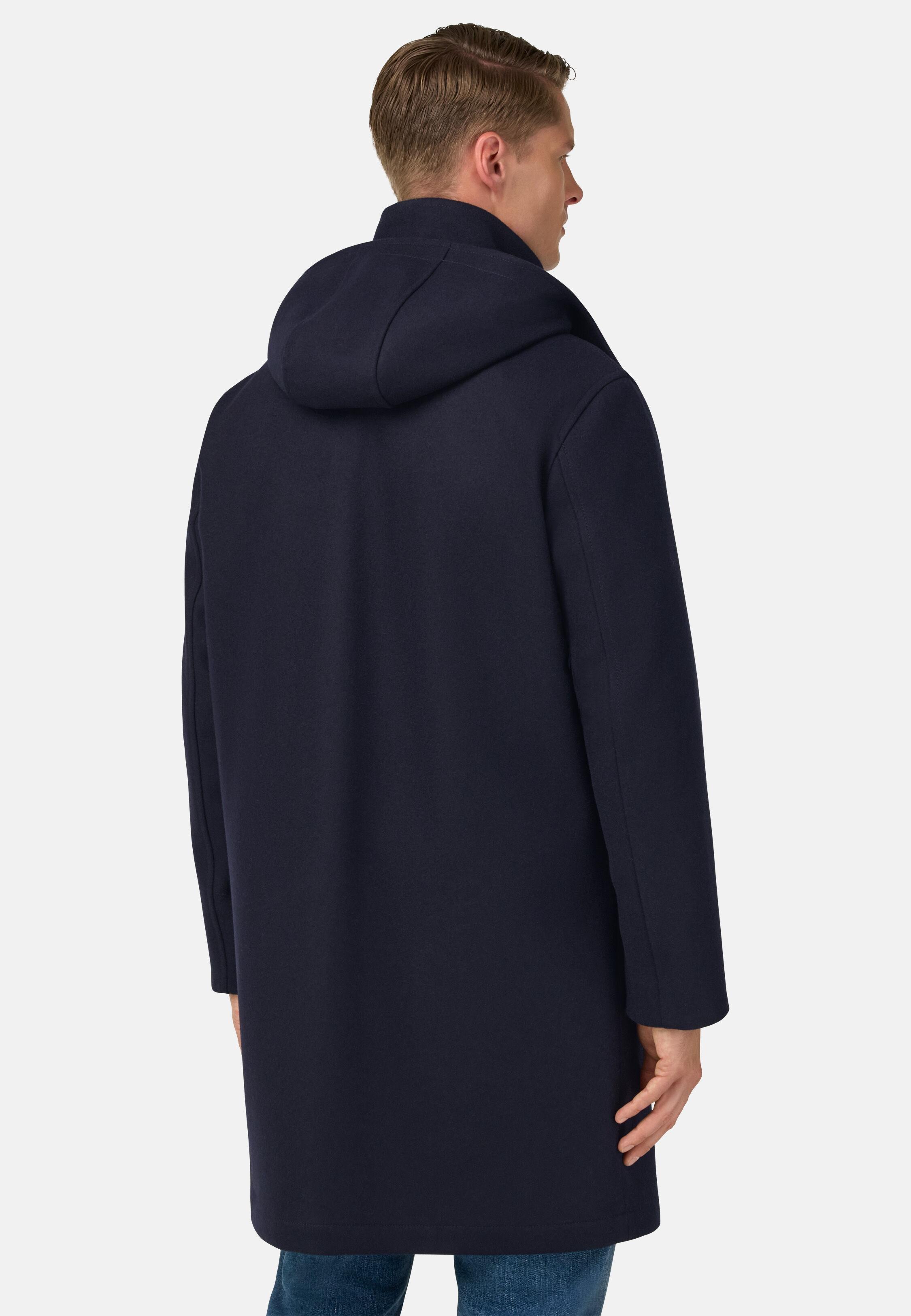 Technical Wool Parka Navy, Navy blue, large image number 3