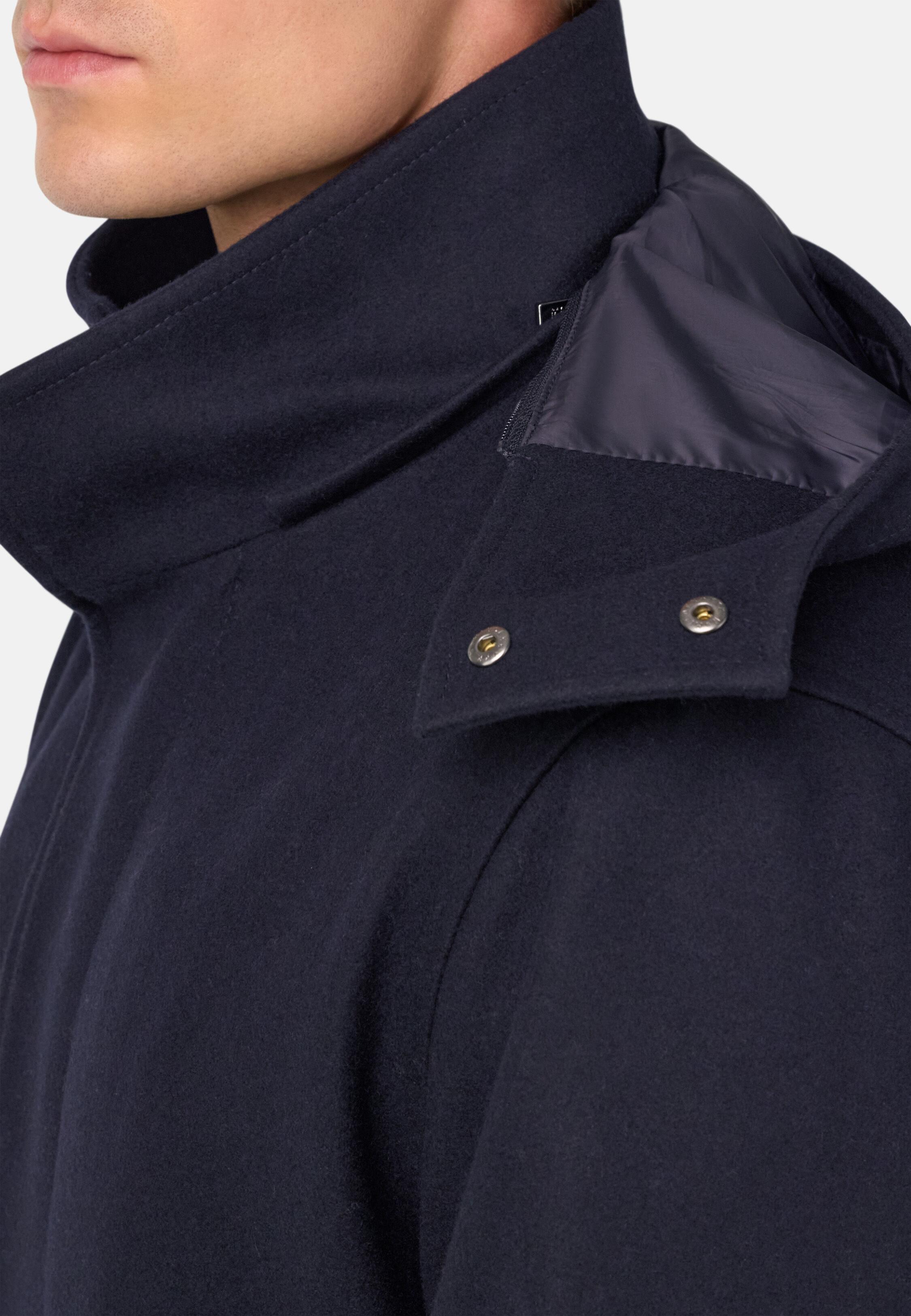 Technical Wool Parka Navy, 3901_NAVY, large image number 5