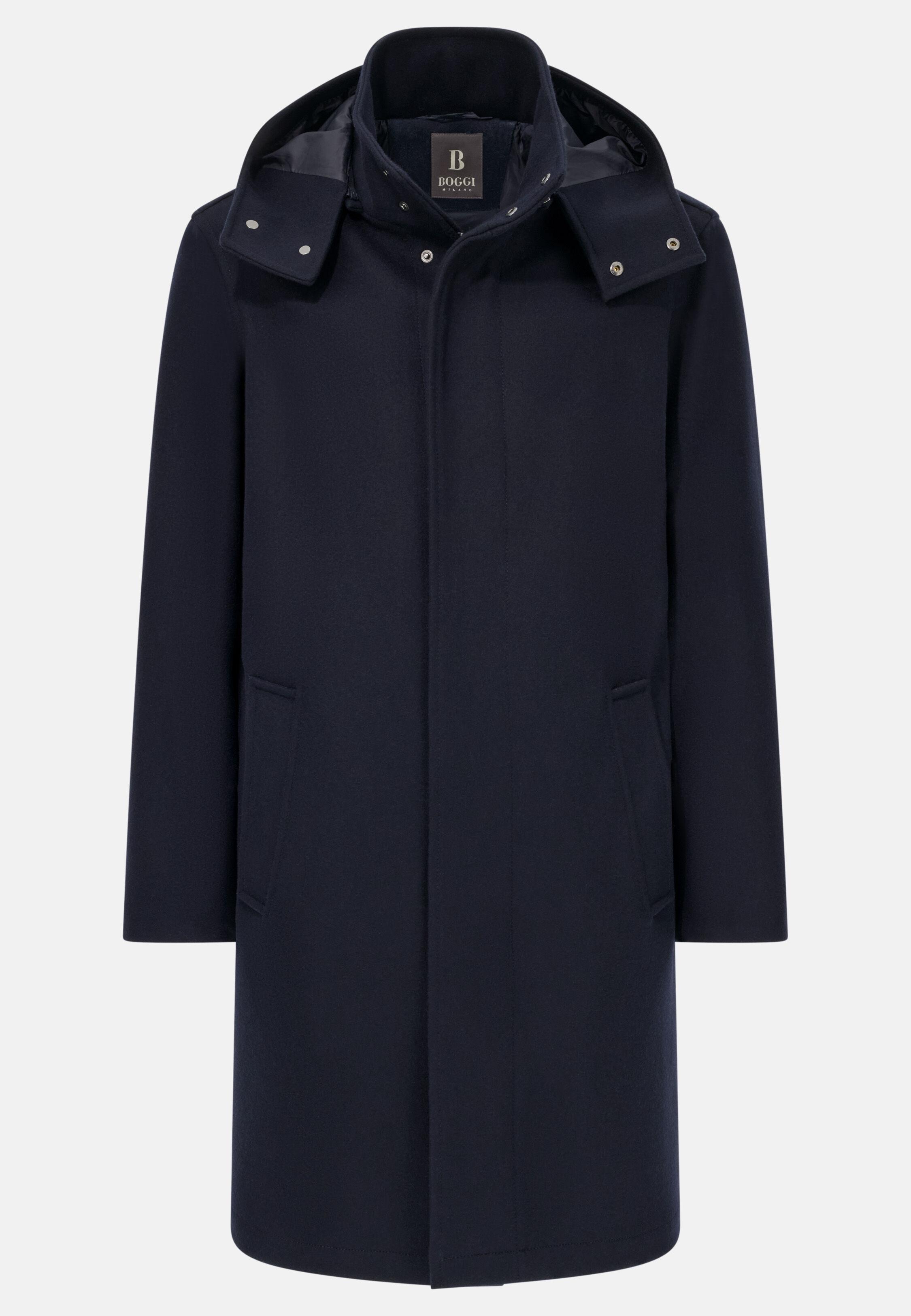 Technical Wool Parka Navy, Navy blue, large image number 7