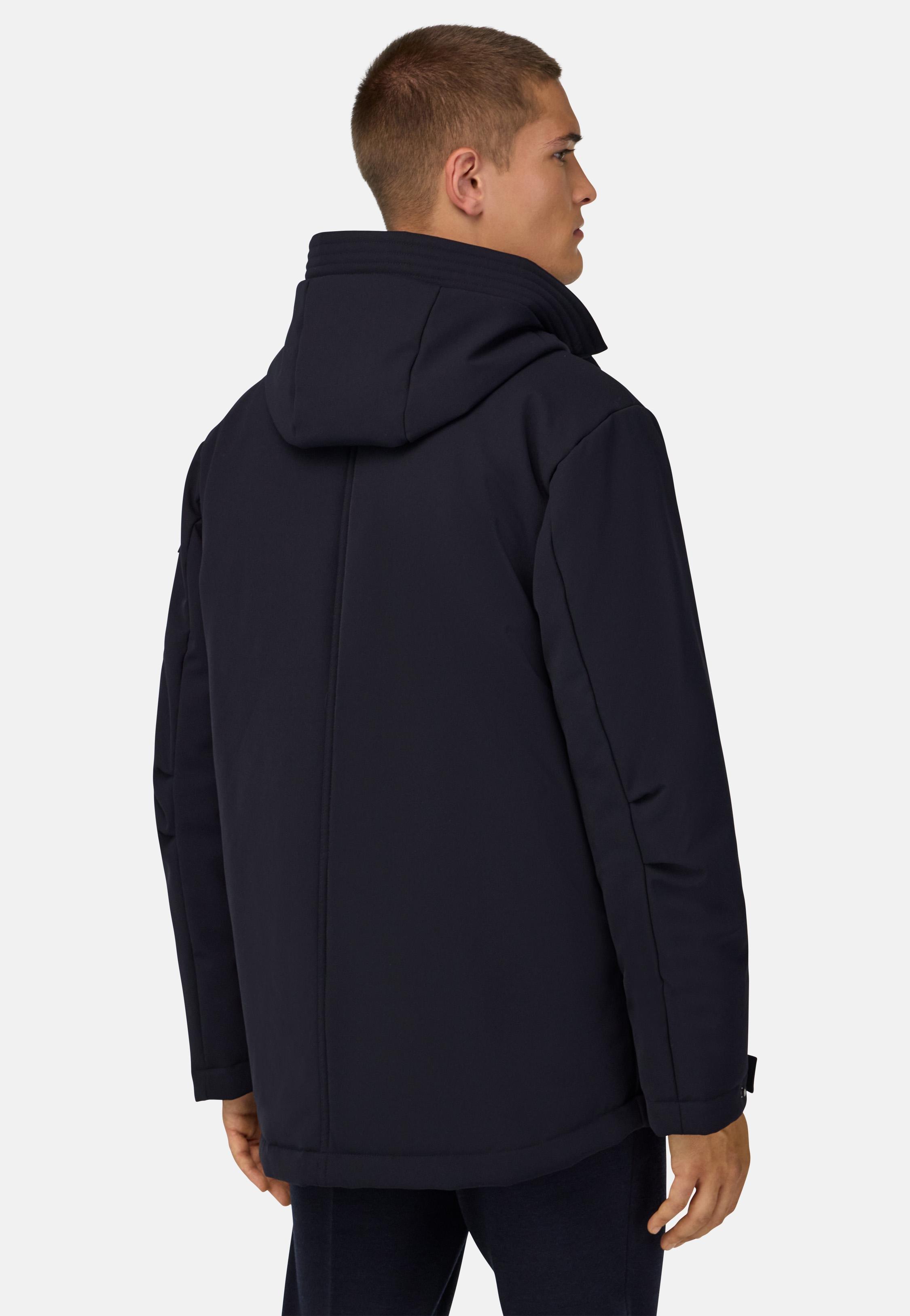 Technical Fabric B Tech Parka Blue, Navy blue, medium