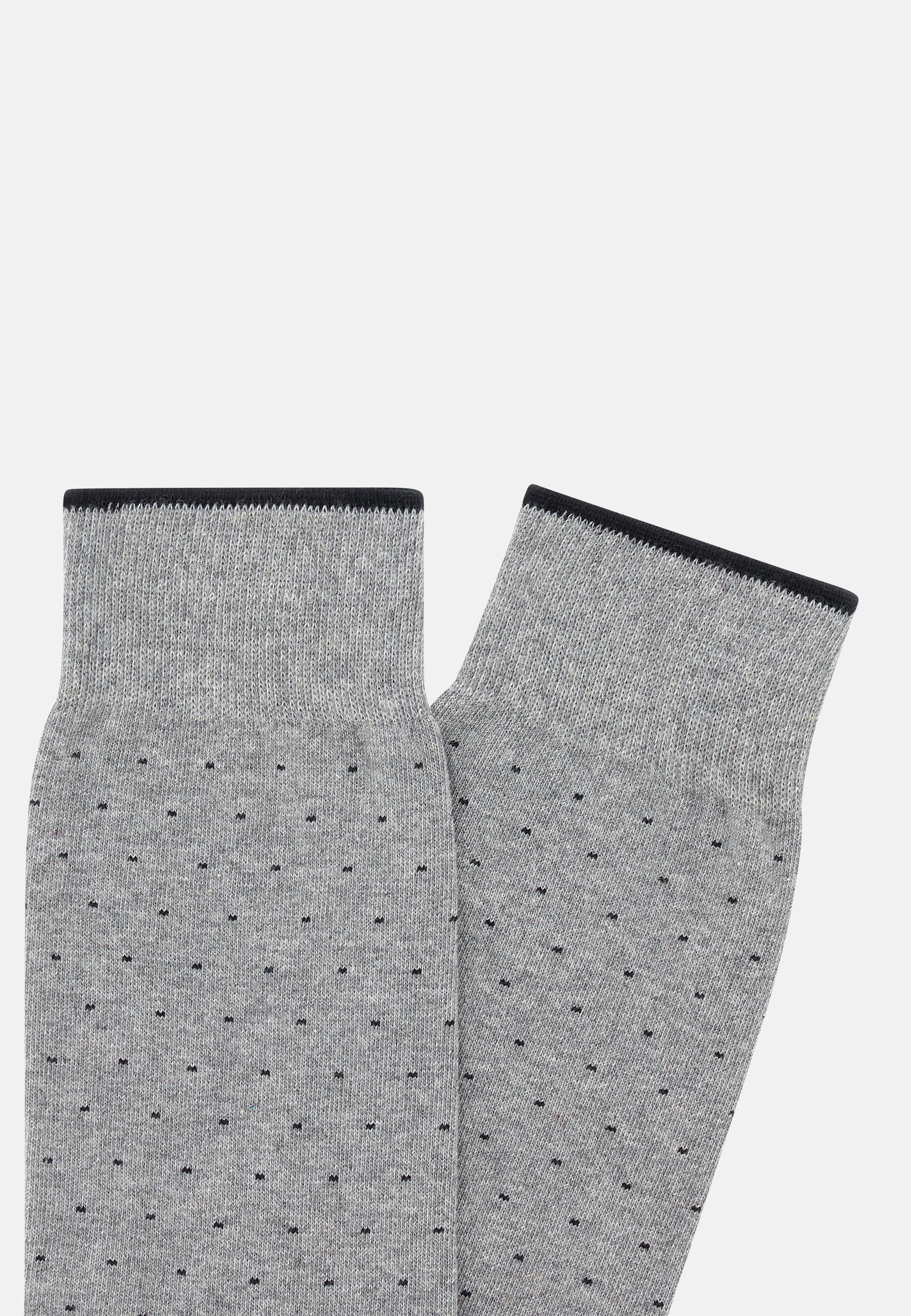 Pinpoint Socks  Grey, Grey, large image number 0
