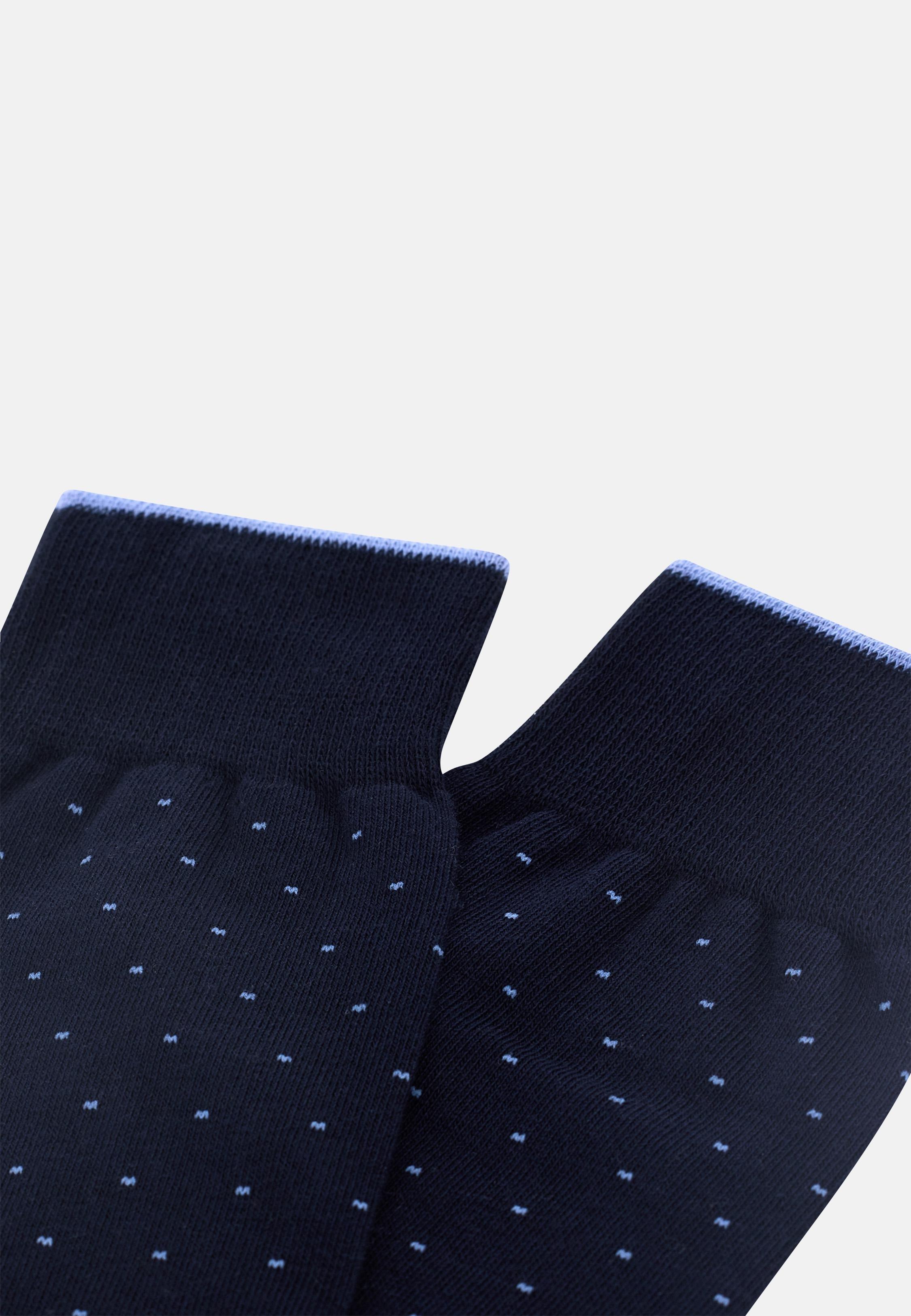 Pinpoint Socks Blue, Navy blue, large image number 1