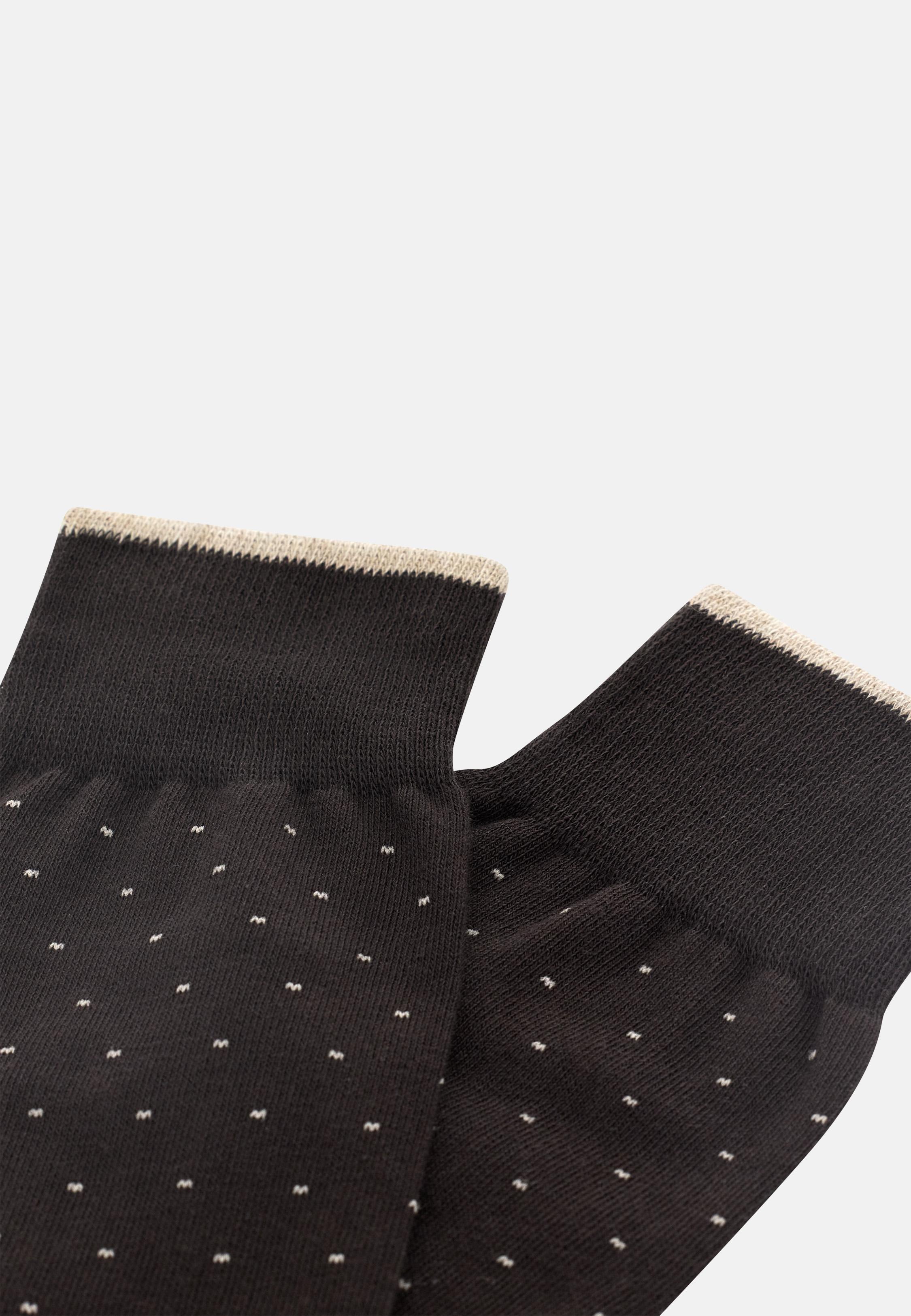 Pinpoint Socks Brown, Brown, large image number 1