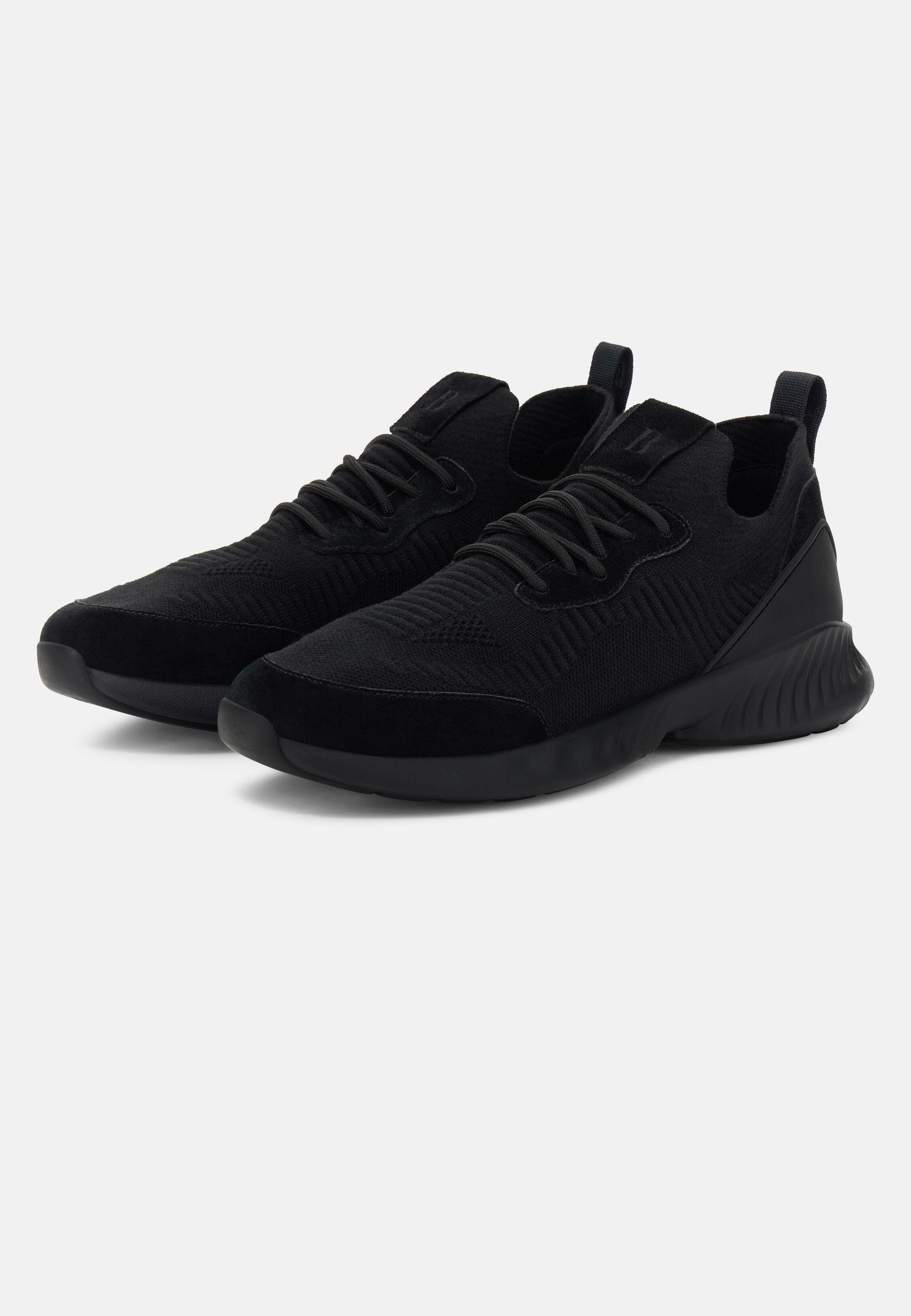 Willow Wool Blend Trainers Black, 3901_BLAC, medium