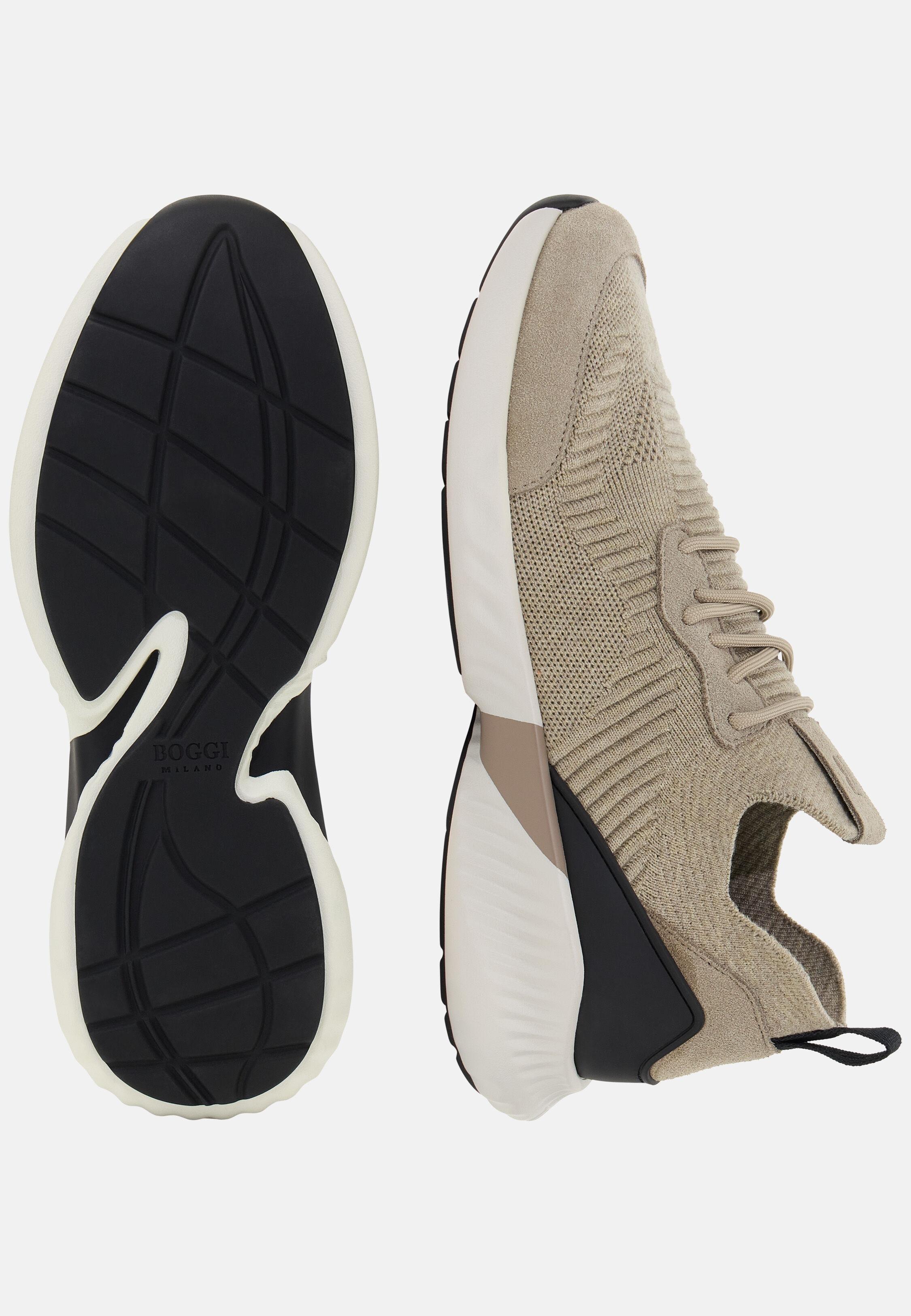 حذاء رياضي ويلو من مزيج الصوف، بني, Taupe, medium