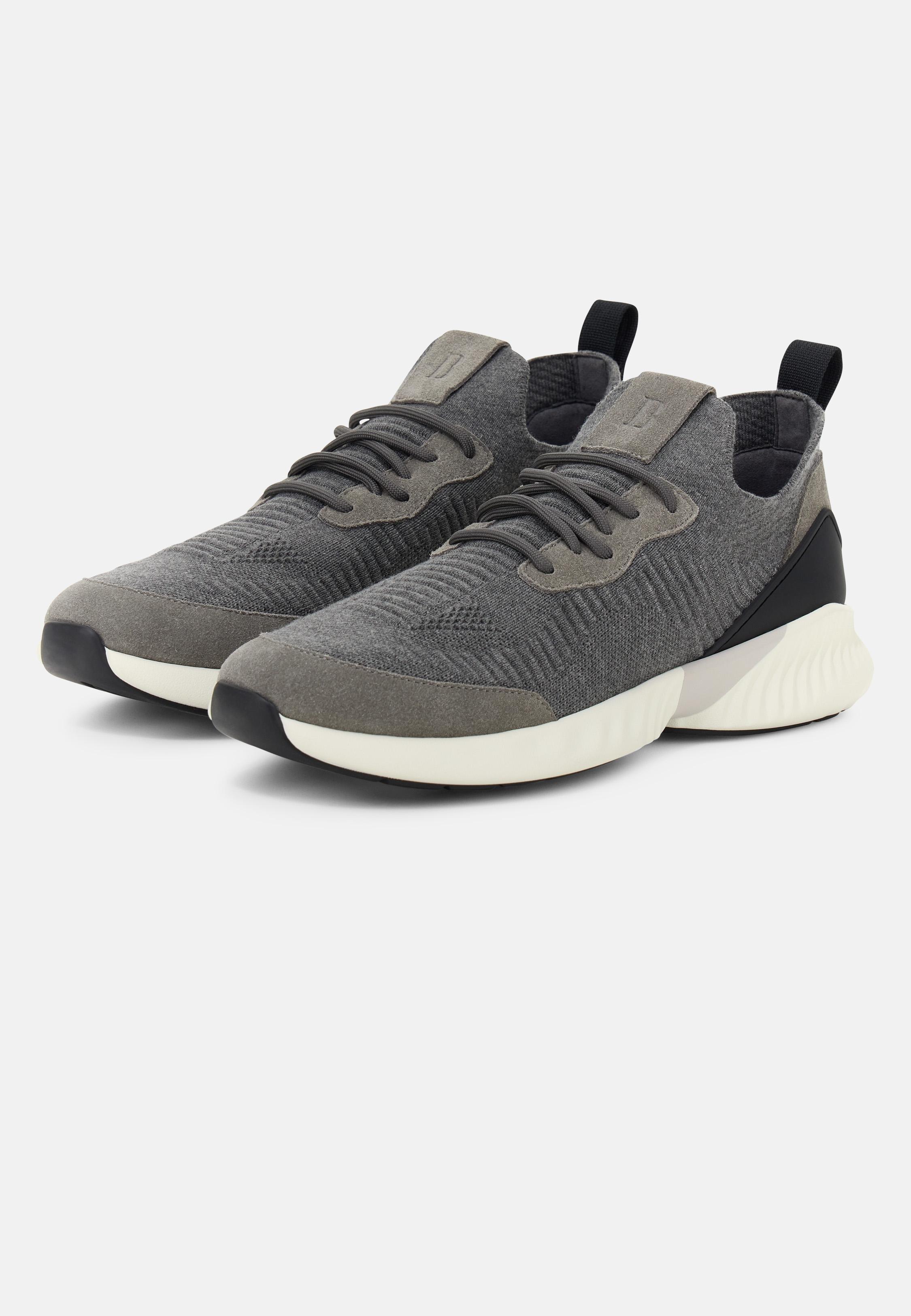 GREY Willow Wool Blend Trainers, , large image number 1