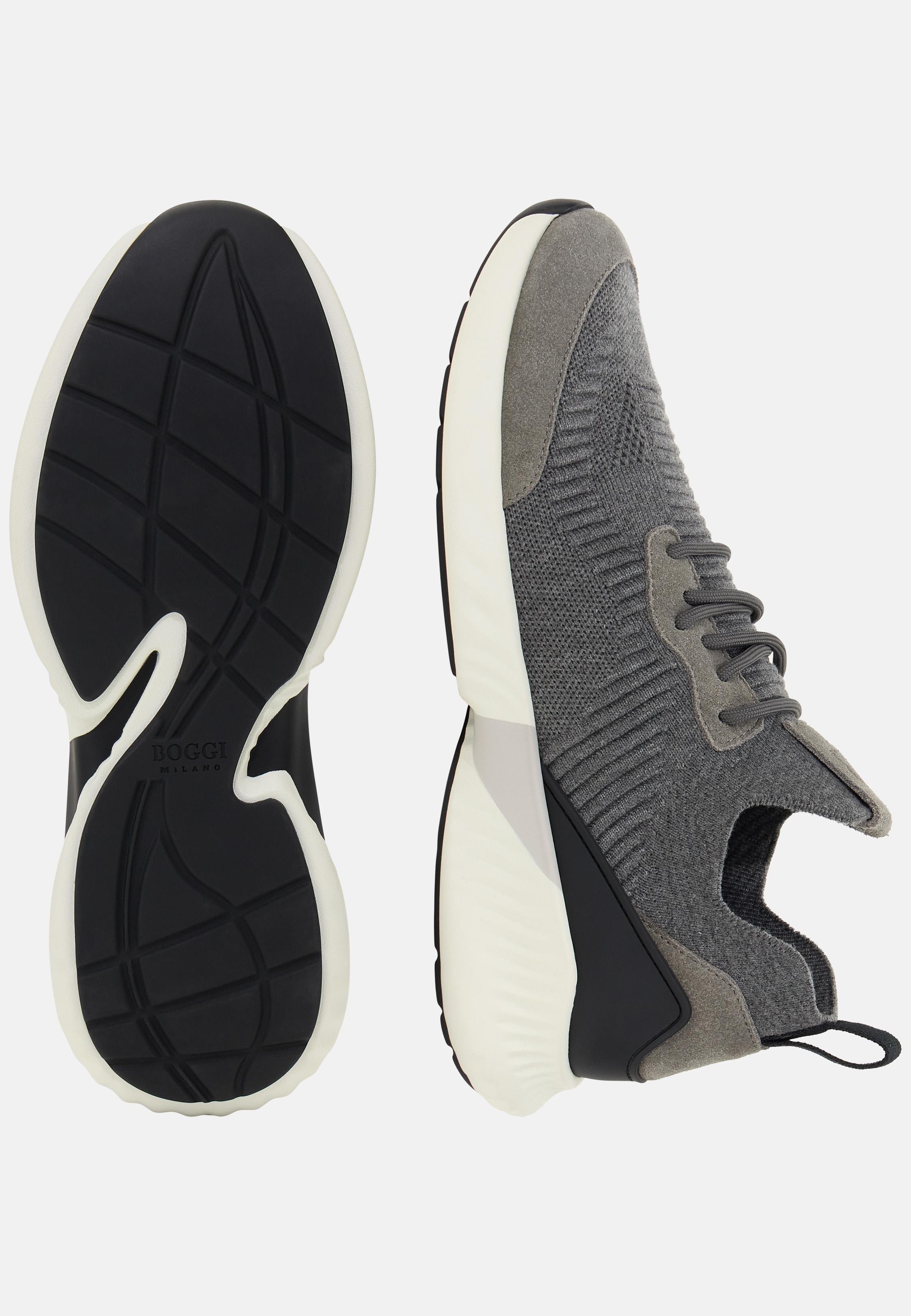 GREY Willow Wool Blend Trainers, , large image number 2