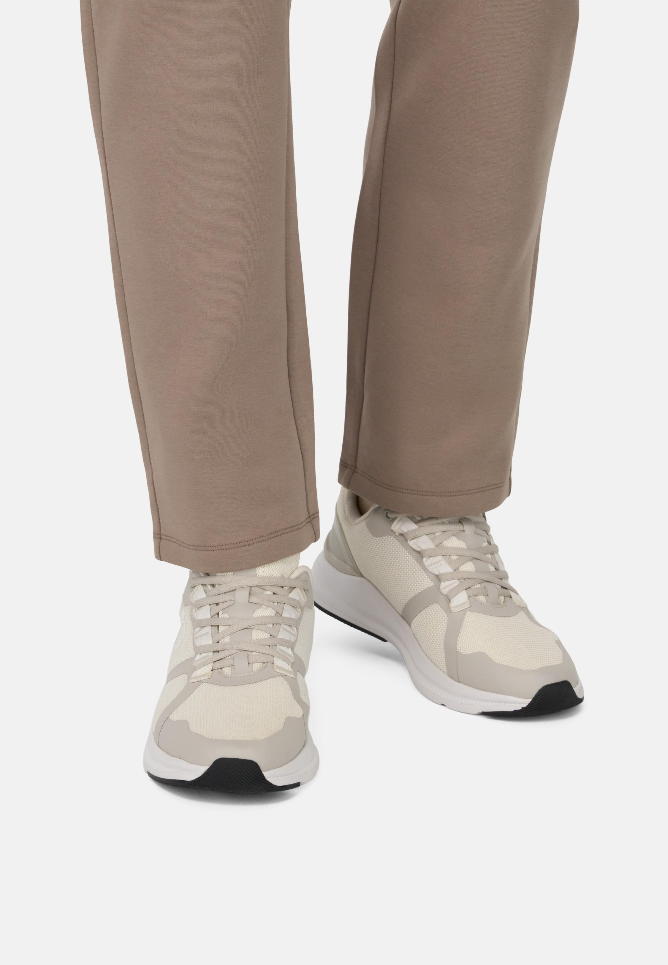 Thunder Trainers in Technical Fabric White, Ice, medium