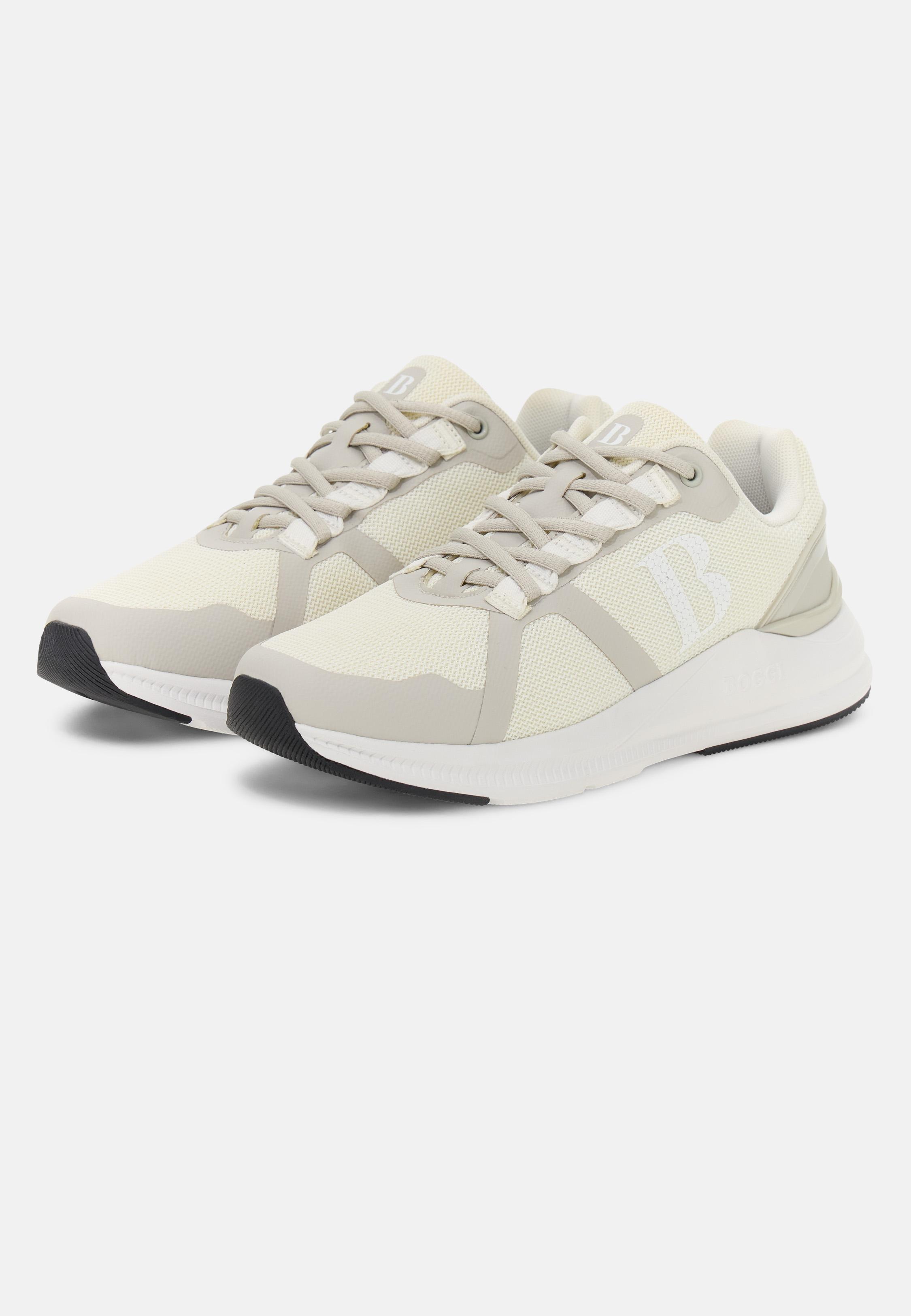 Thunder Trainers in Technical Fabric White, Ice, medium