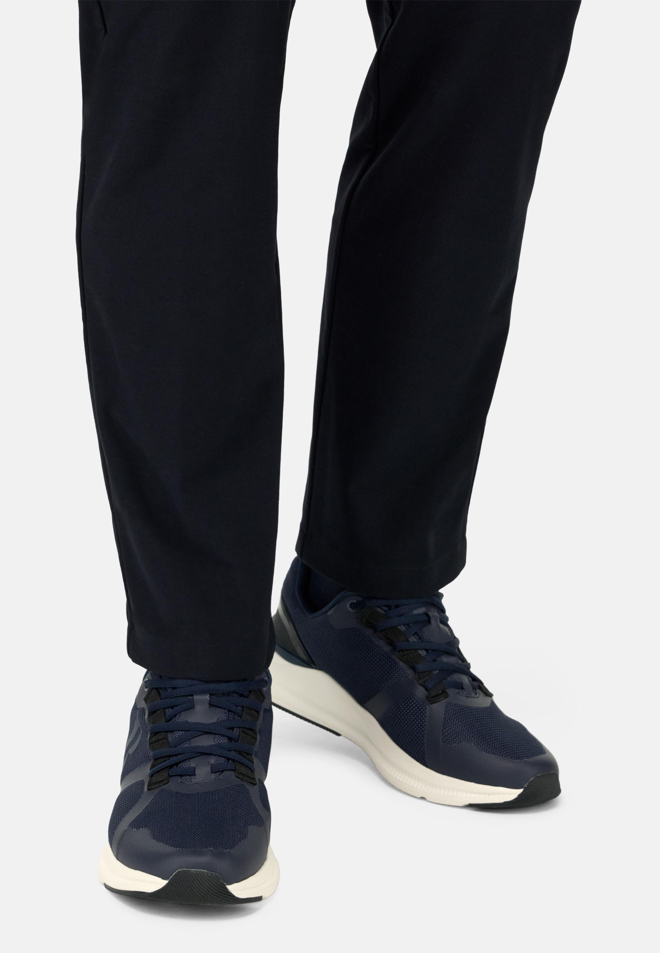 Thunder Trainers in Technical Fabric Blue, Navy blue, medium