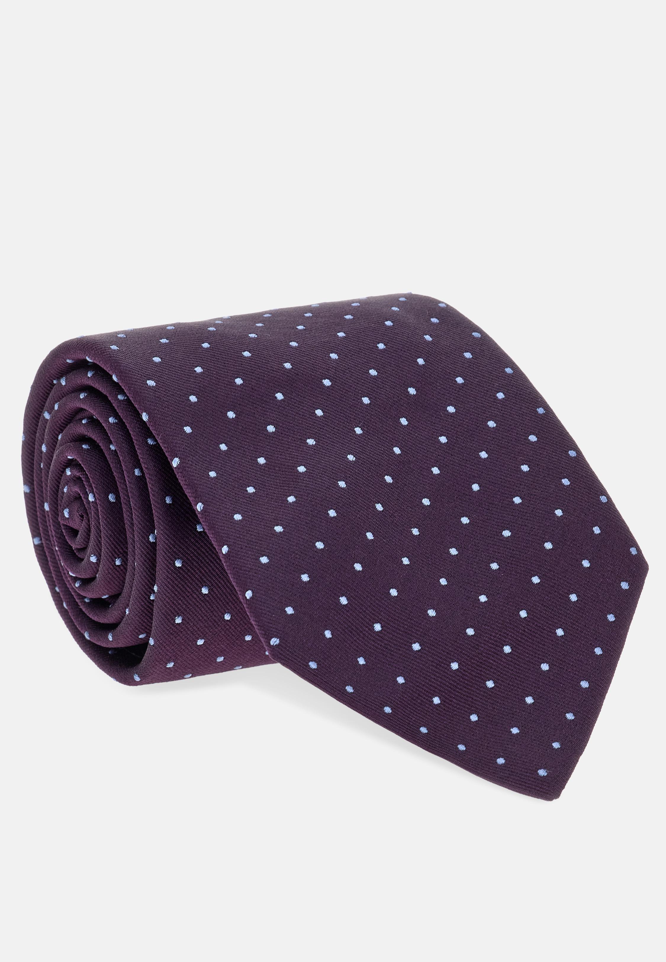 Polka Dot Silk Tie 0, , medium