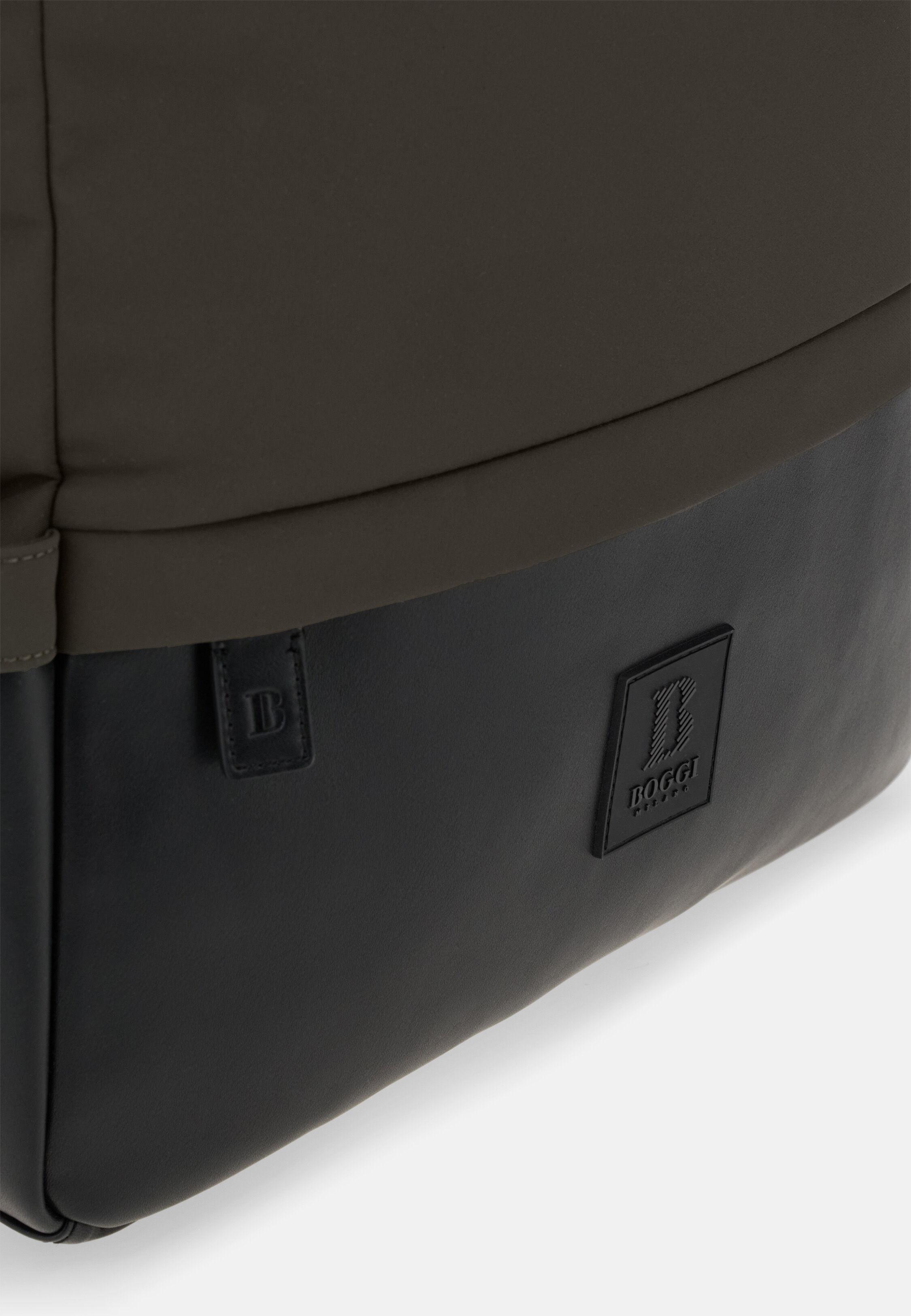 Backpack In Technical Fabric Brown, Mud, large image number 4