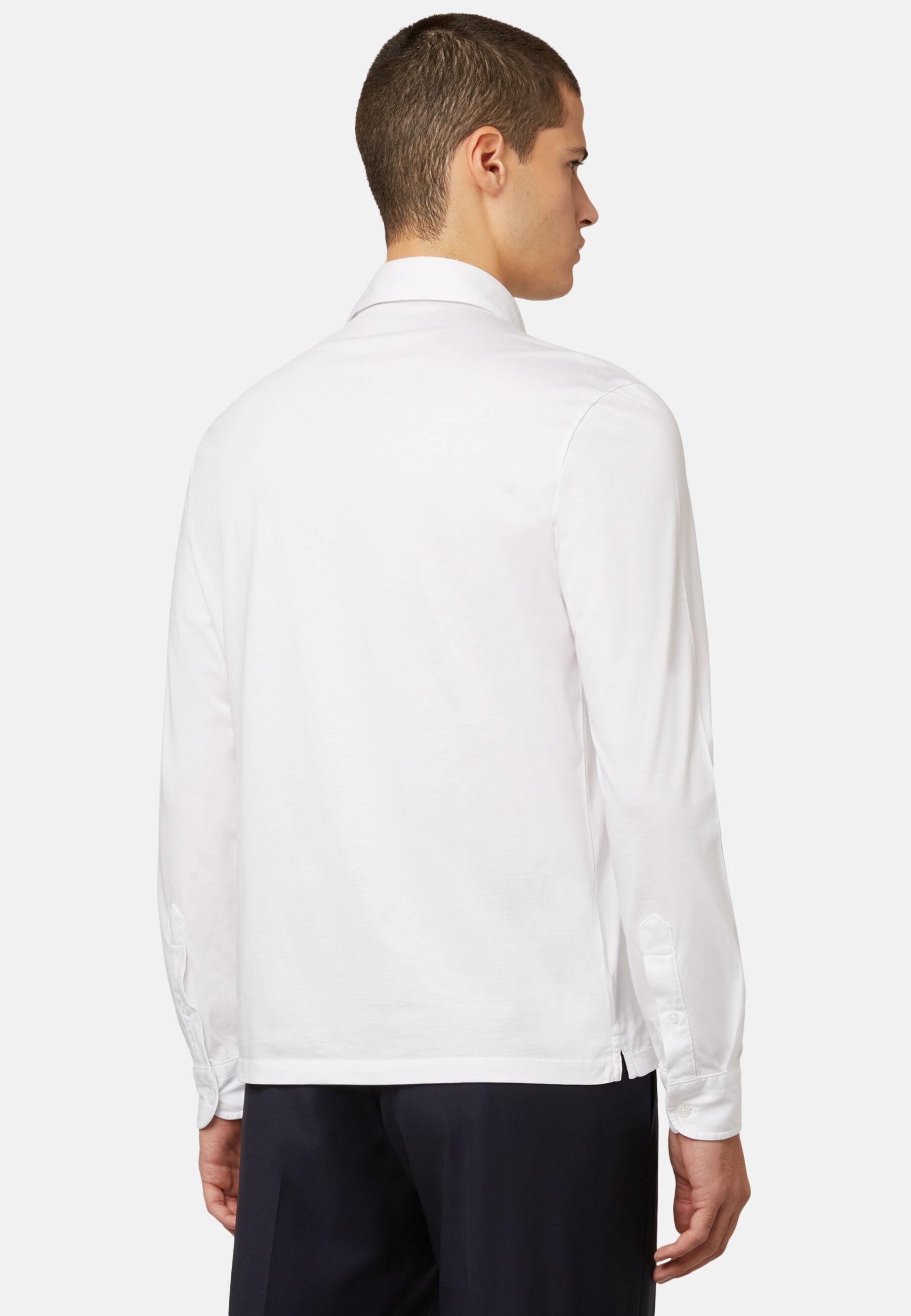 Ls Pima Cotton Polo White, White, medium