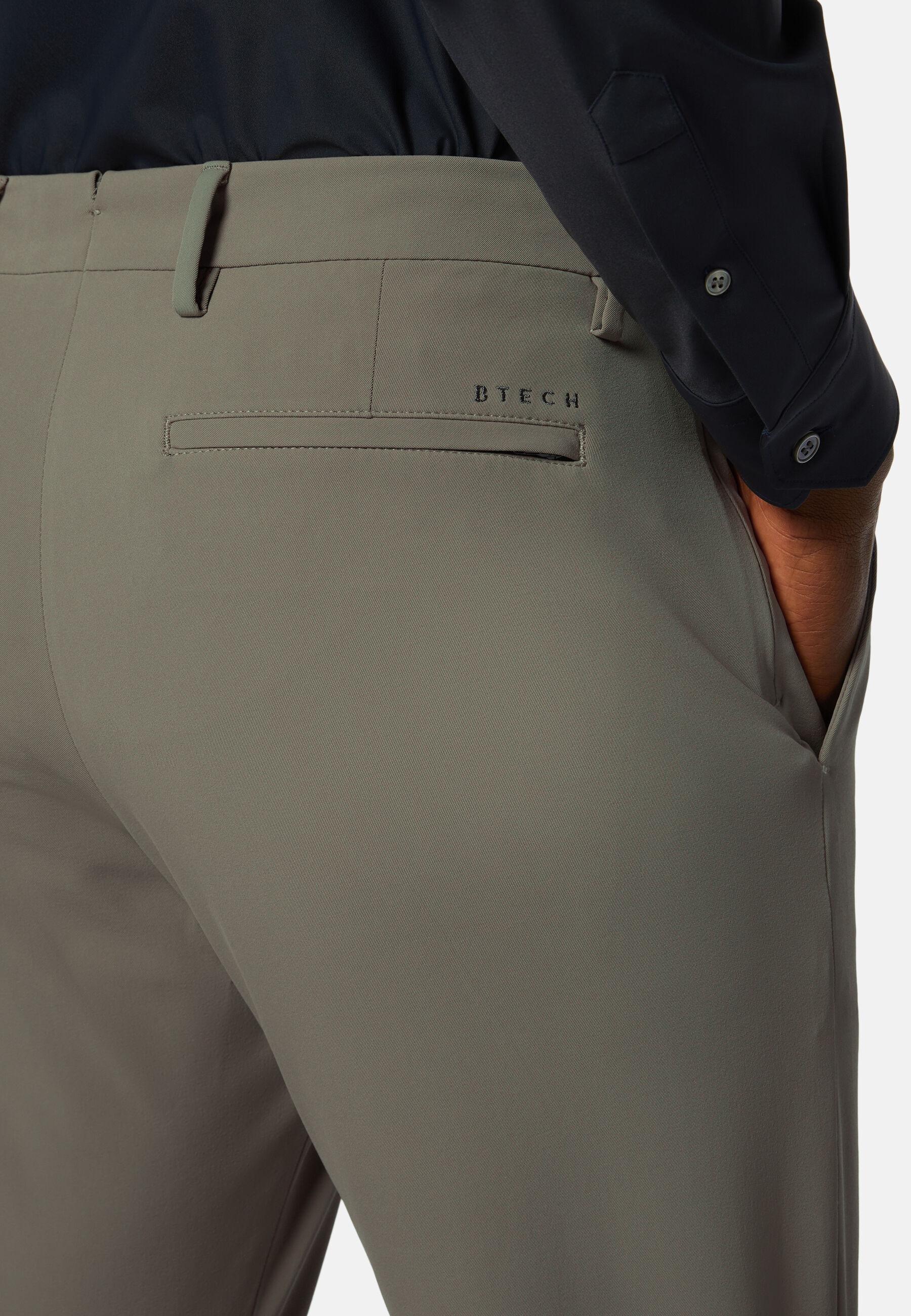 Btech Performance Stretch Nylon Trousers Khaki, Taupe, large image number 3