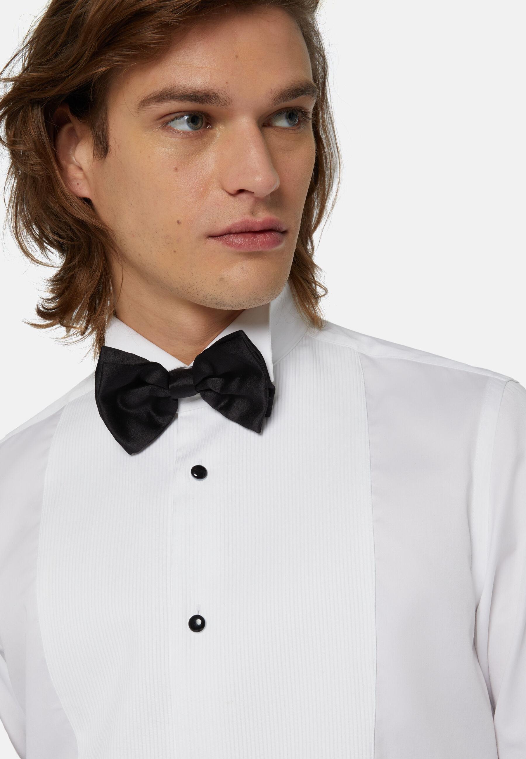 Slim Fit Shirt In Cotton White, White, large image number 2