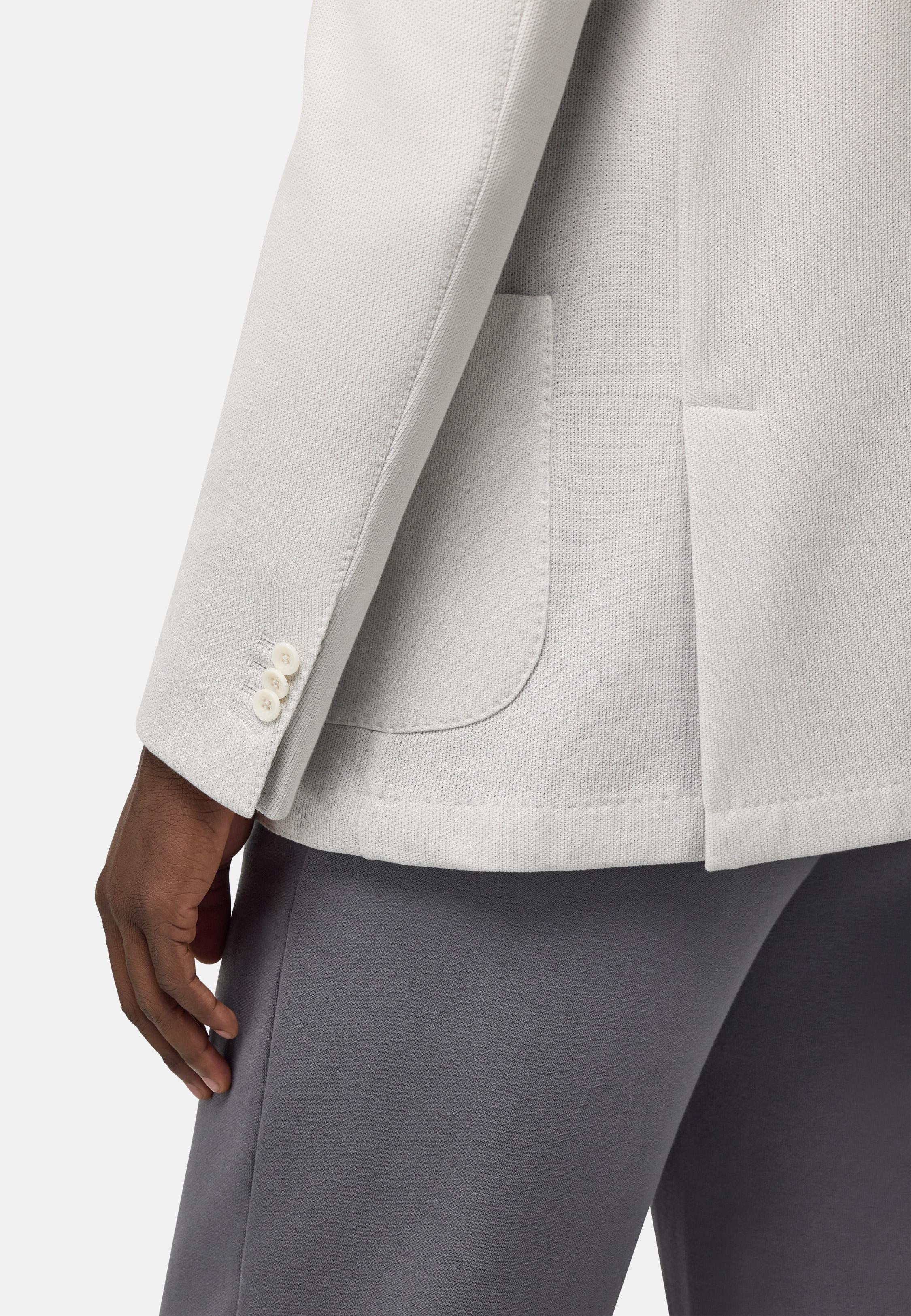 Grey Tailored Blazer Jacket, , large image number 5