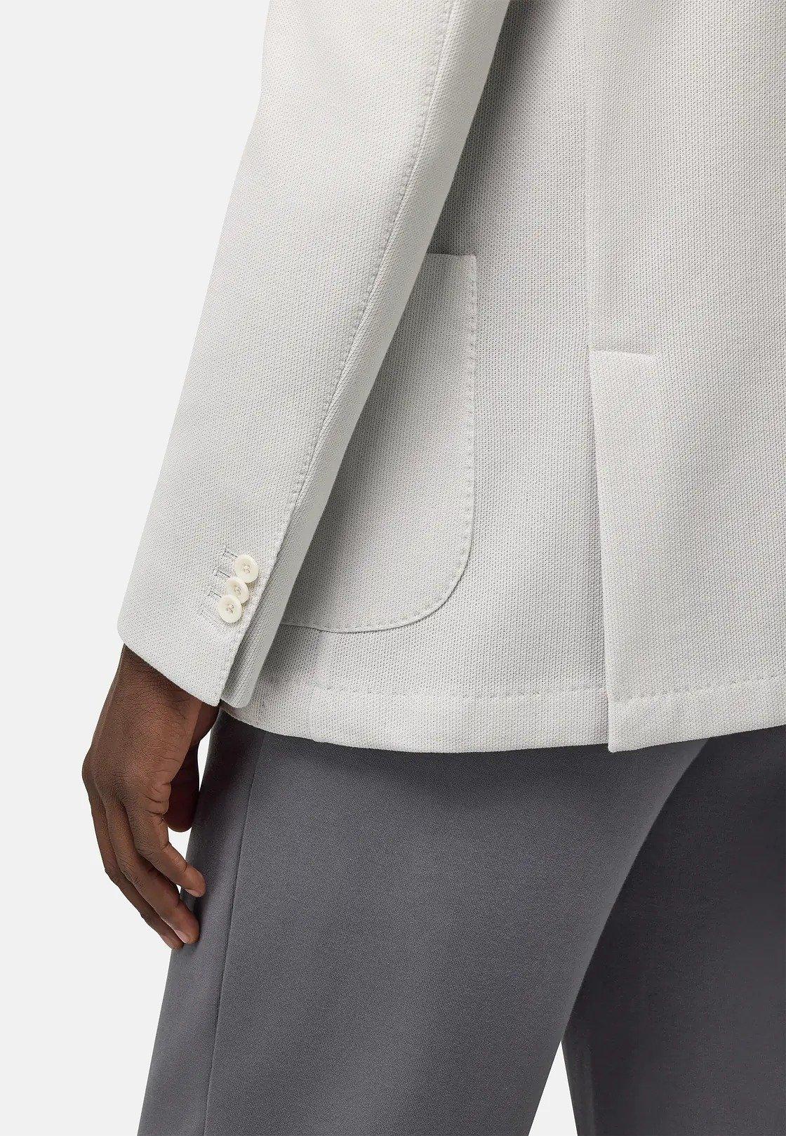 Grey Tailored Blazer Jacket, , large image number 6