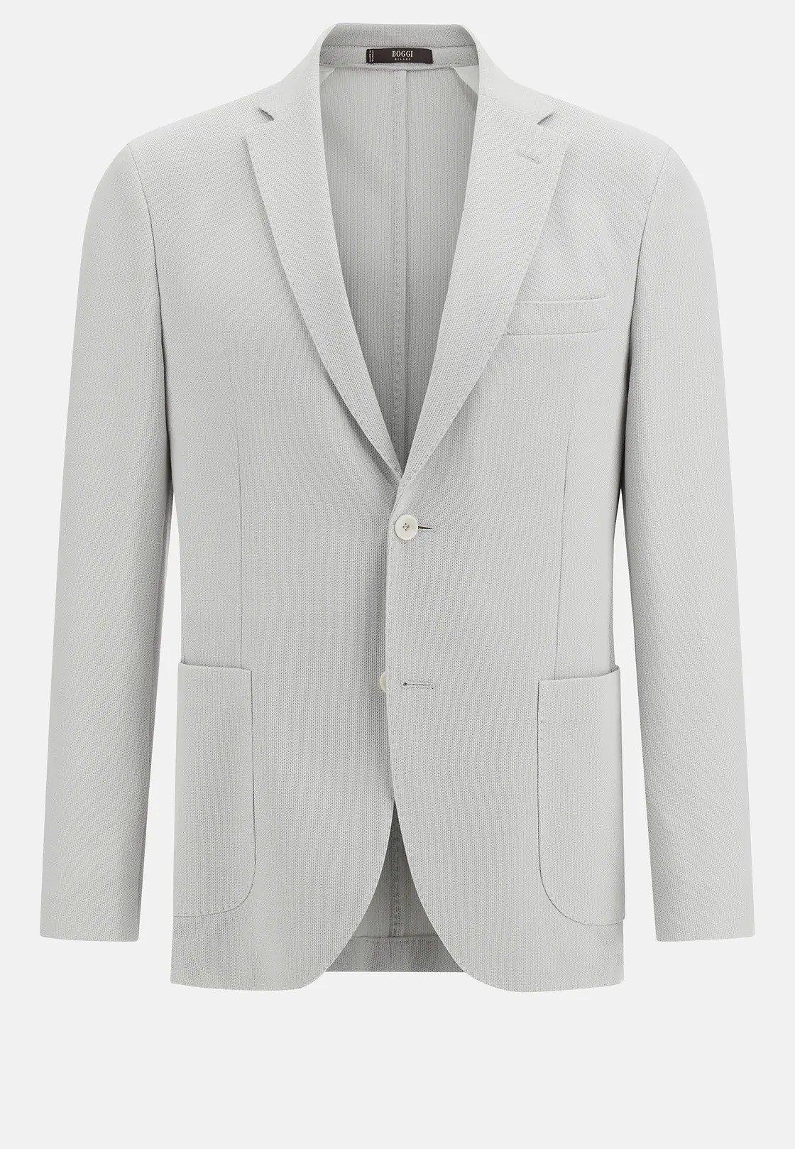 Grey Tailored Blazer Jacket, , large image number 8