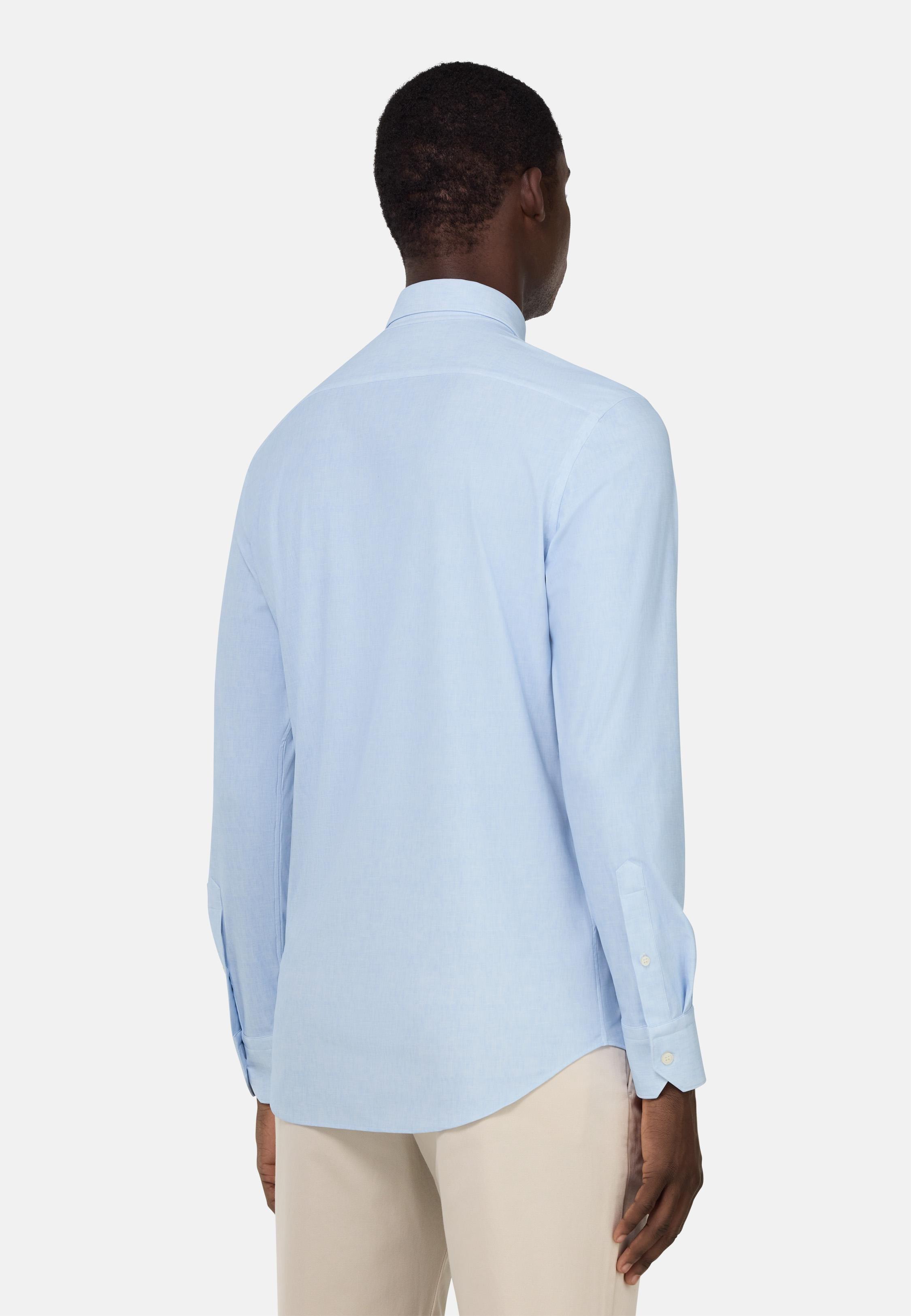 Blue Tailored Formal Shirt, , large image number 3