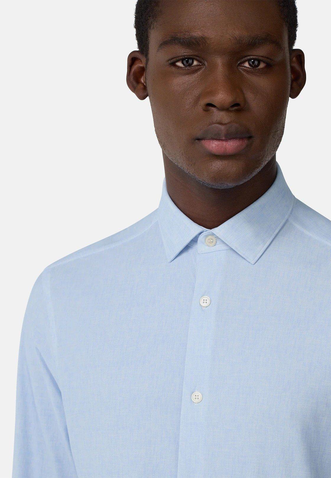 Blue Tailored Formal Shirt, , large image number 6