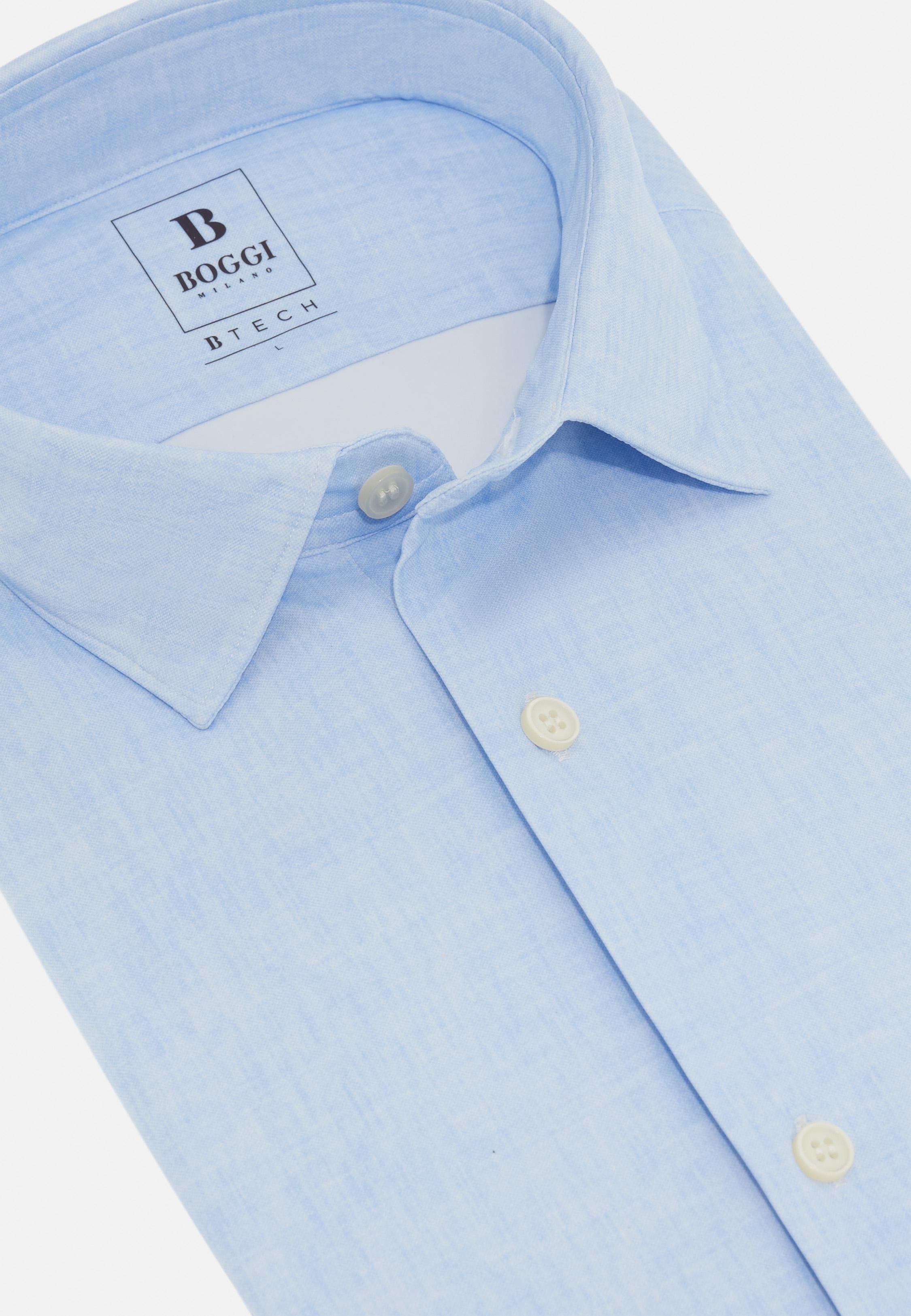 Blue Tailored Formal Shirt, , large image number 7