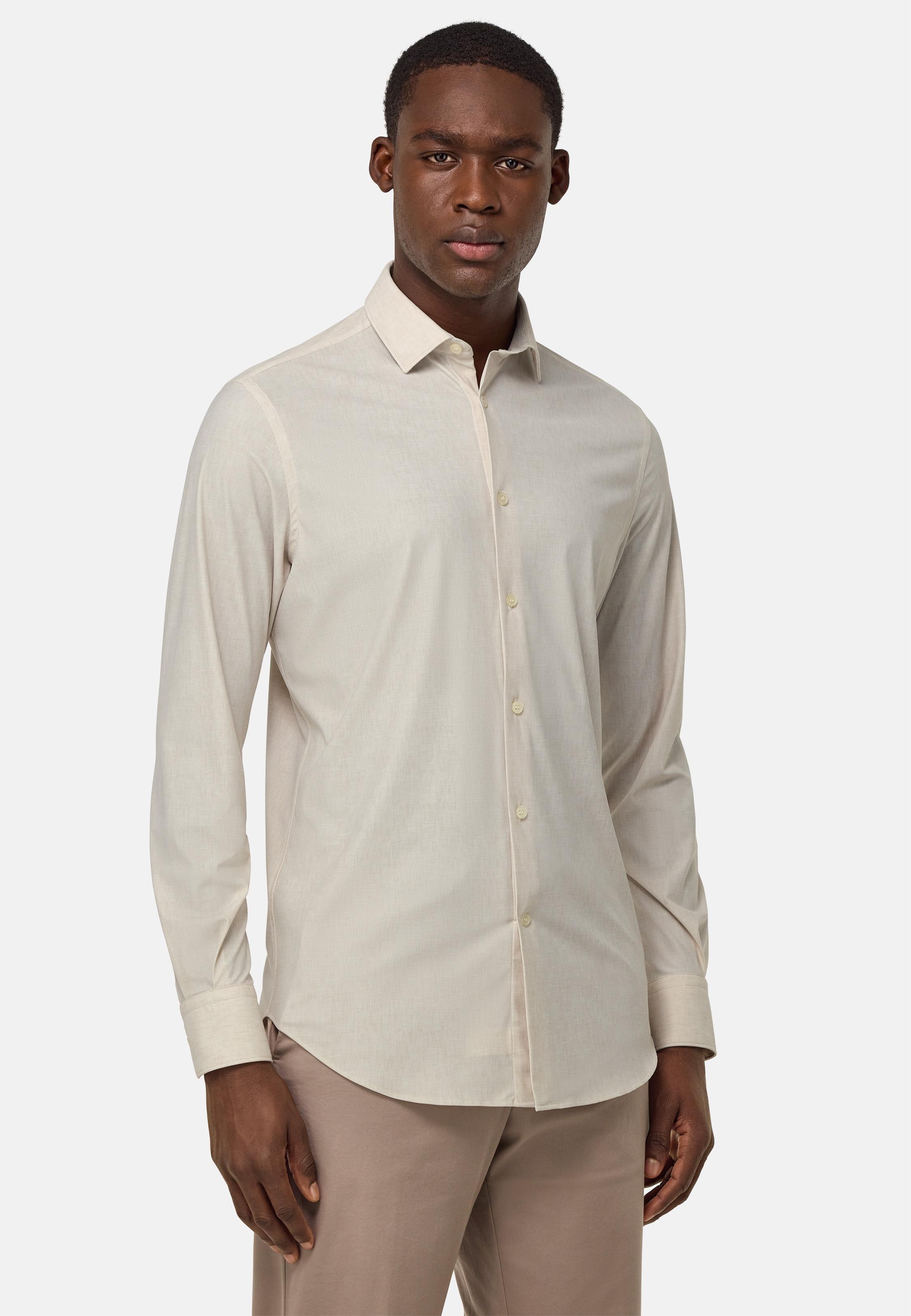 Beige Formal Regular Shirt, , large image number 1