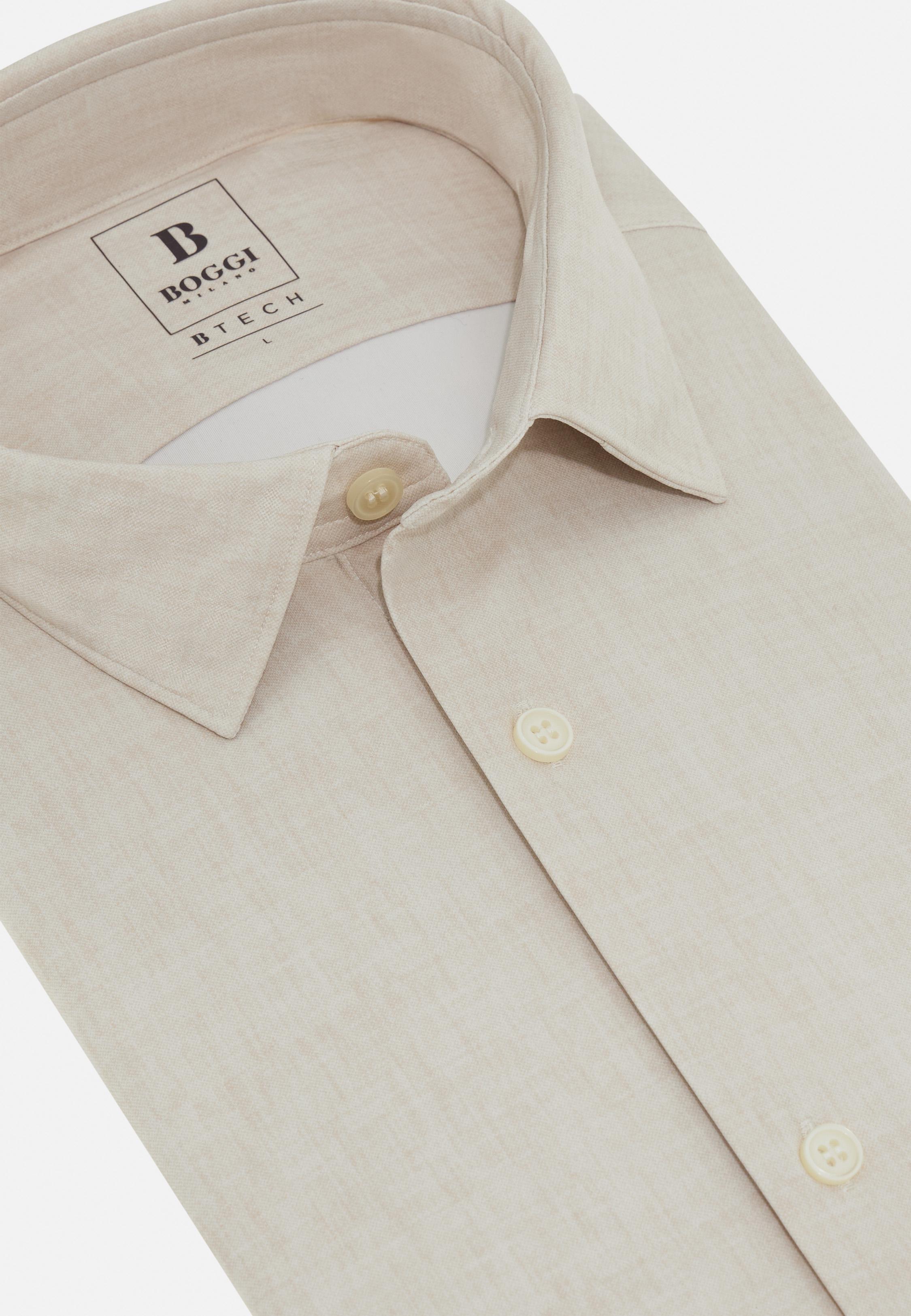 Beige Formal Regular Shirt, , large image number 7