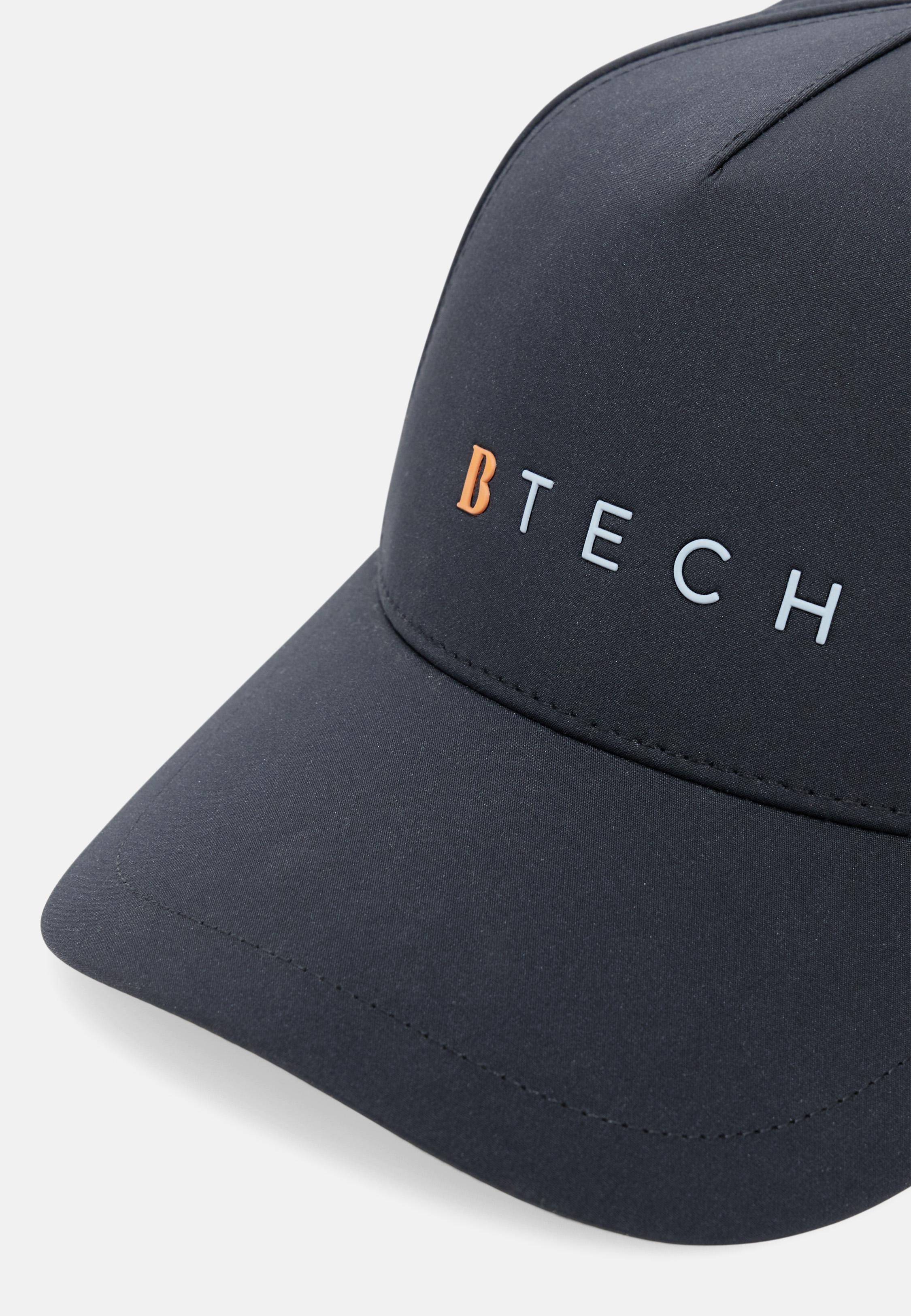 Black Embroidered Snapback Cap, , large image number 0