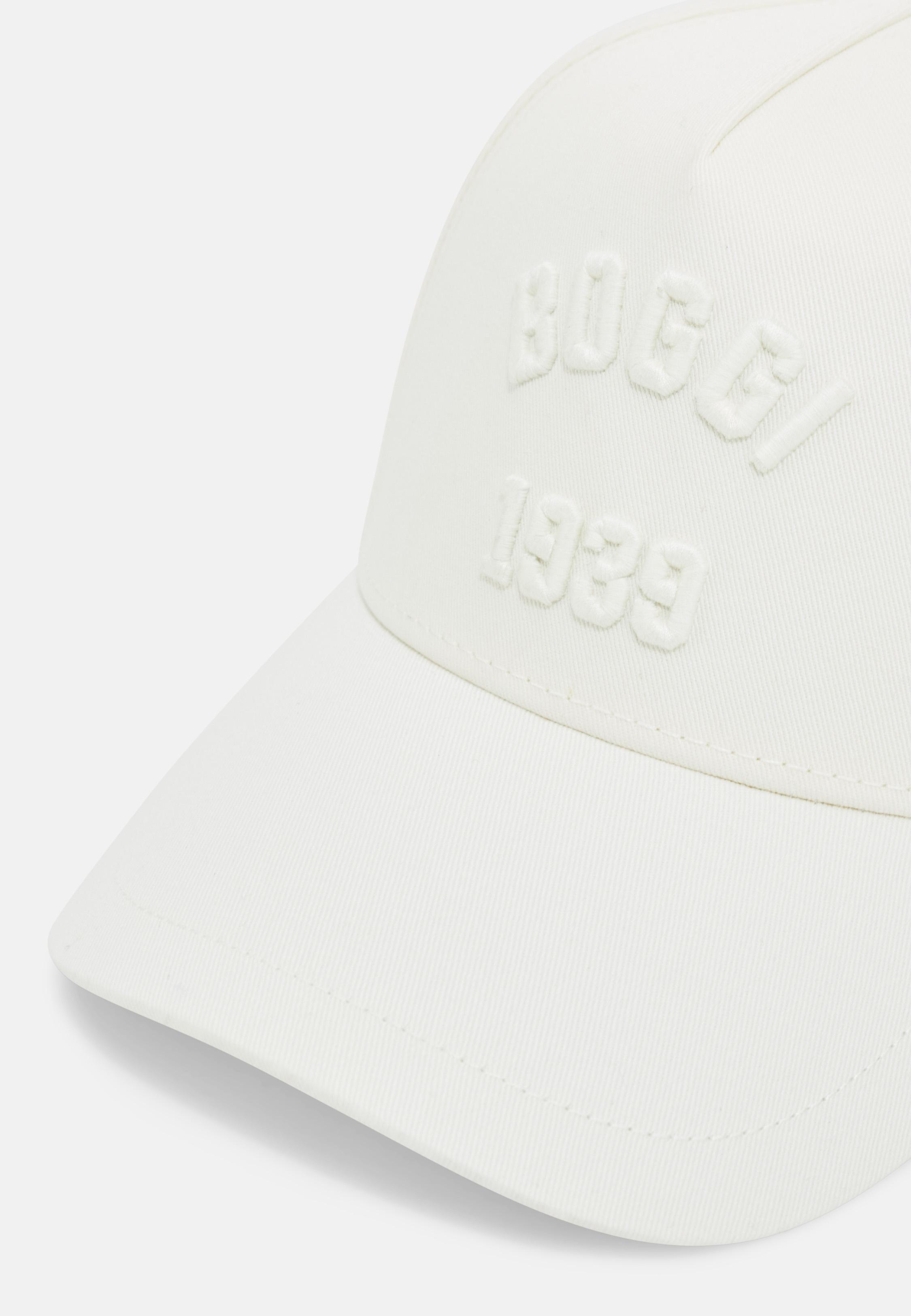 Cream Embroidery Baseball Cap, , large image number 0