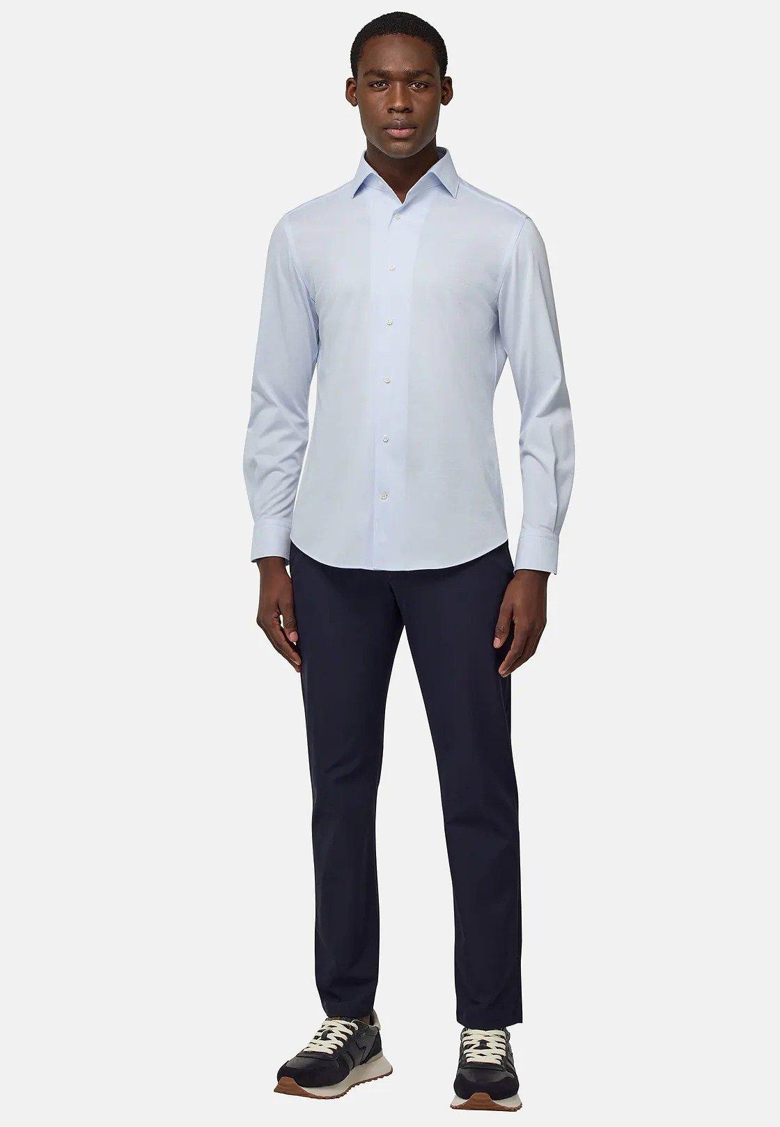 Blue Jersey Polo Shirt, , large image number 0