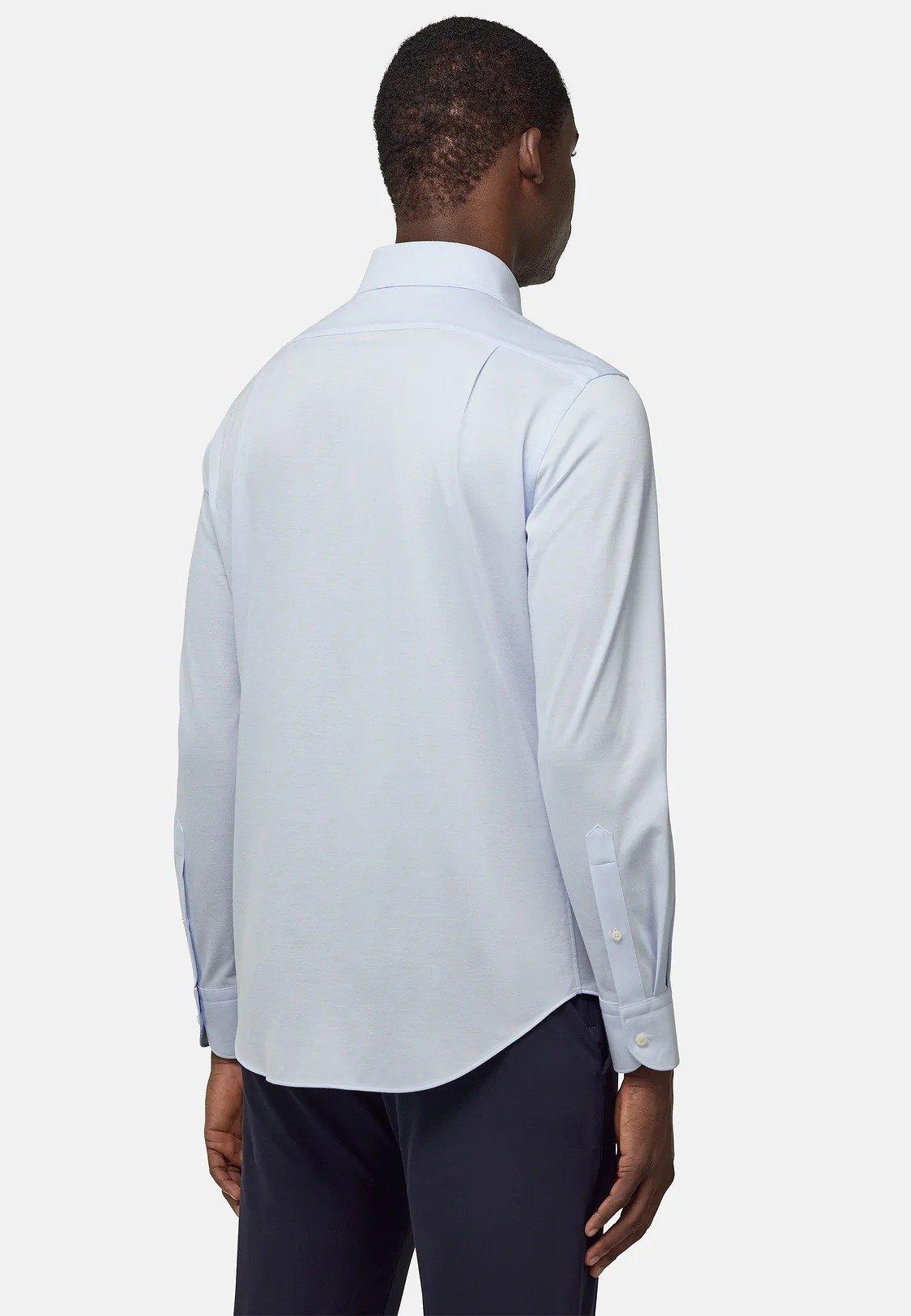 Blue Jersey Polo Shirt, , large image number 4