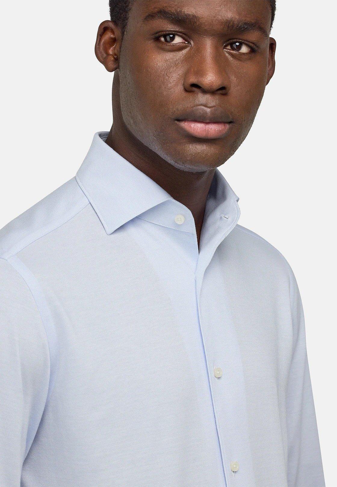 Blue Jersey Polo Shirt, , large image number 6