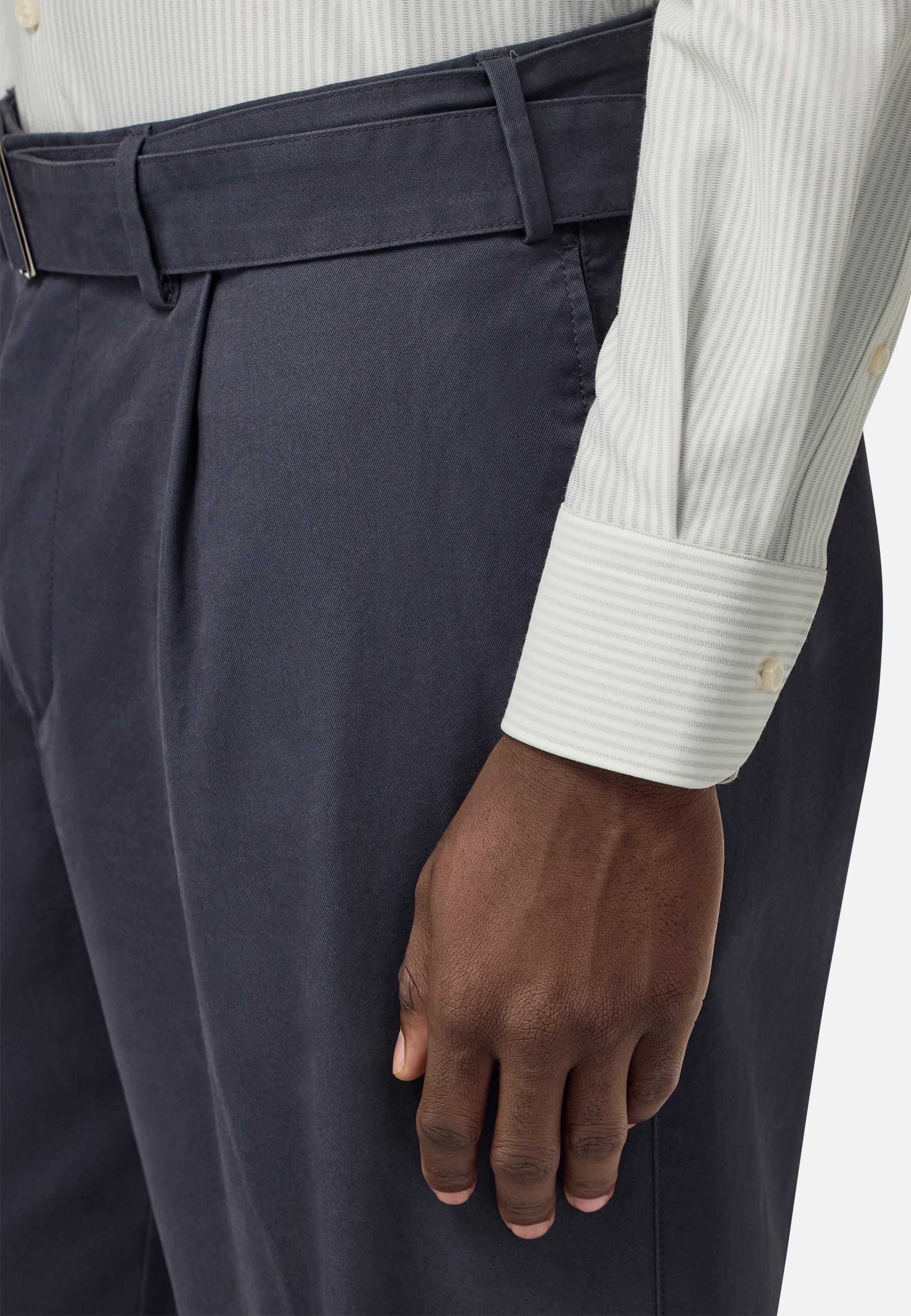 Regular Fit Japanese Jersey Polo Shirt Grey, Light grey, large image number 5