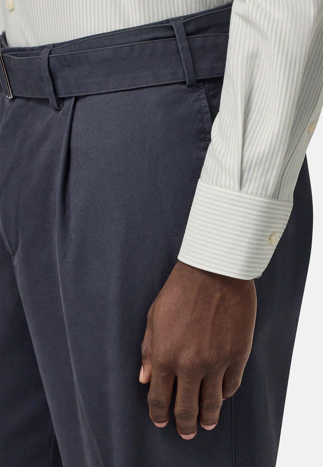 Regular Fit Japanese Jersey Polo Shirt Grey, Light grey, large image number 6