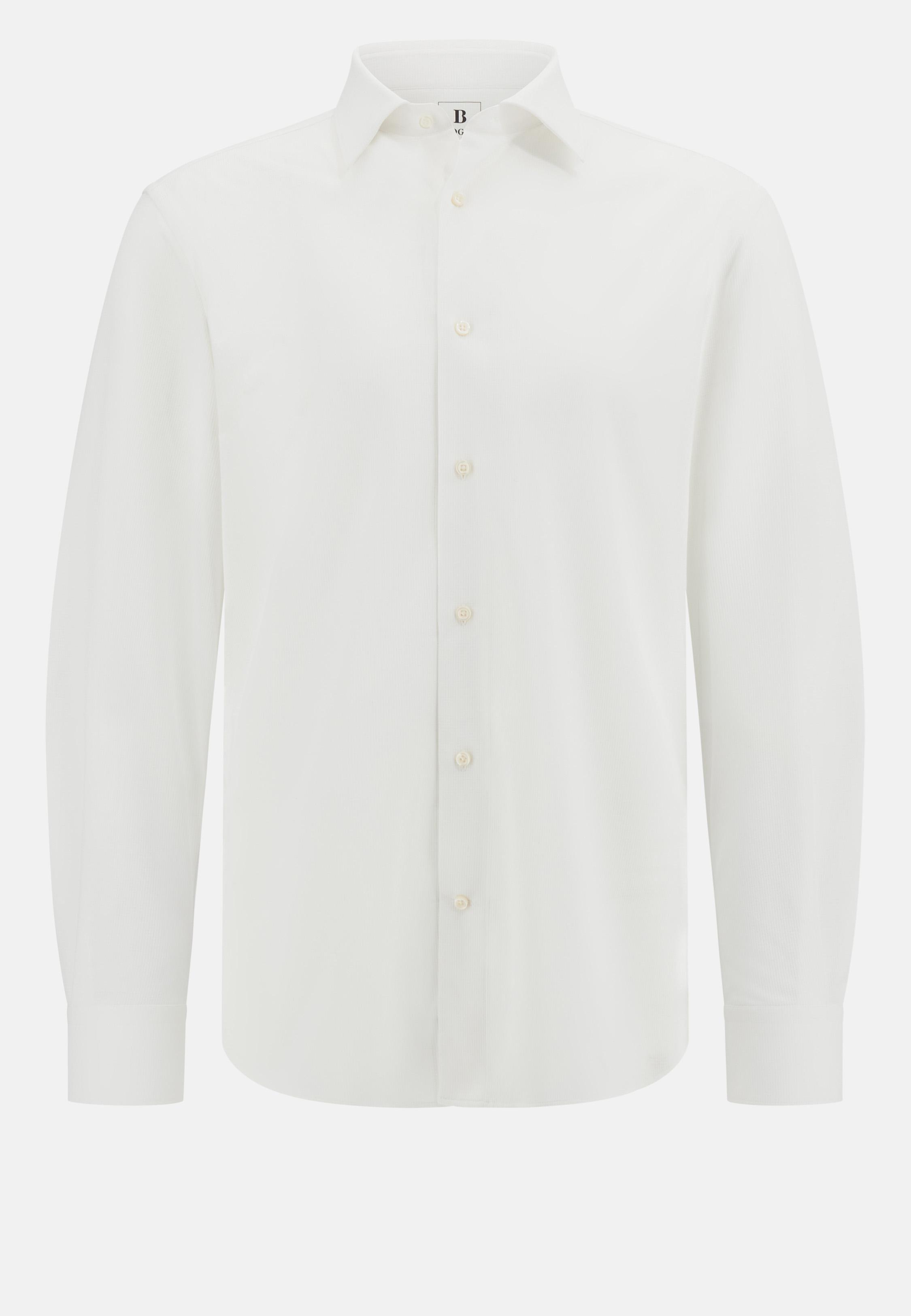 White Jersey Casual Polo, , large image number 9