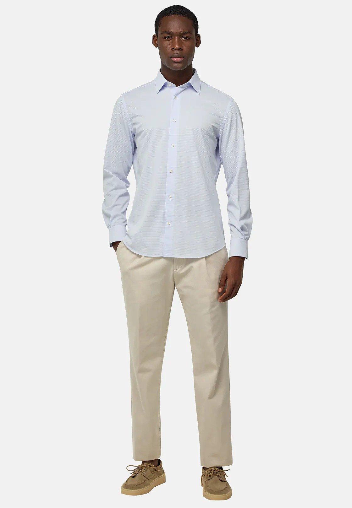 Regular Fit Japanese Jersey Polo Shirt Blue, , large image number 0