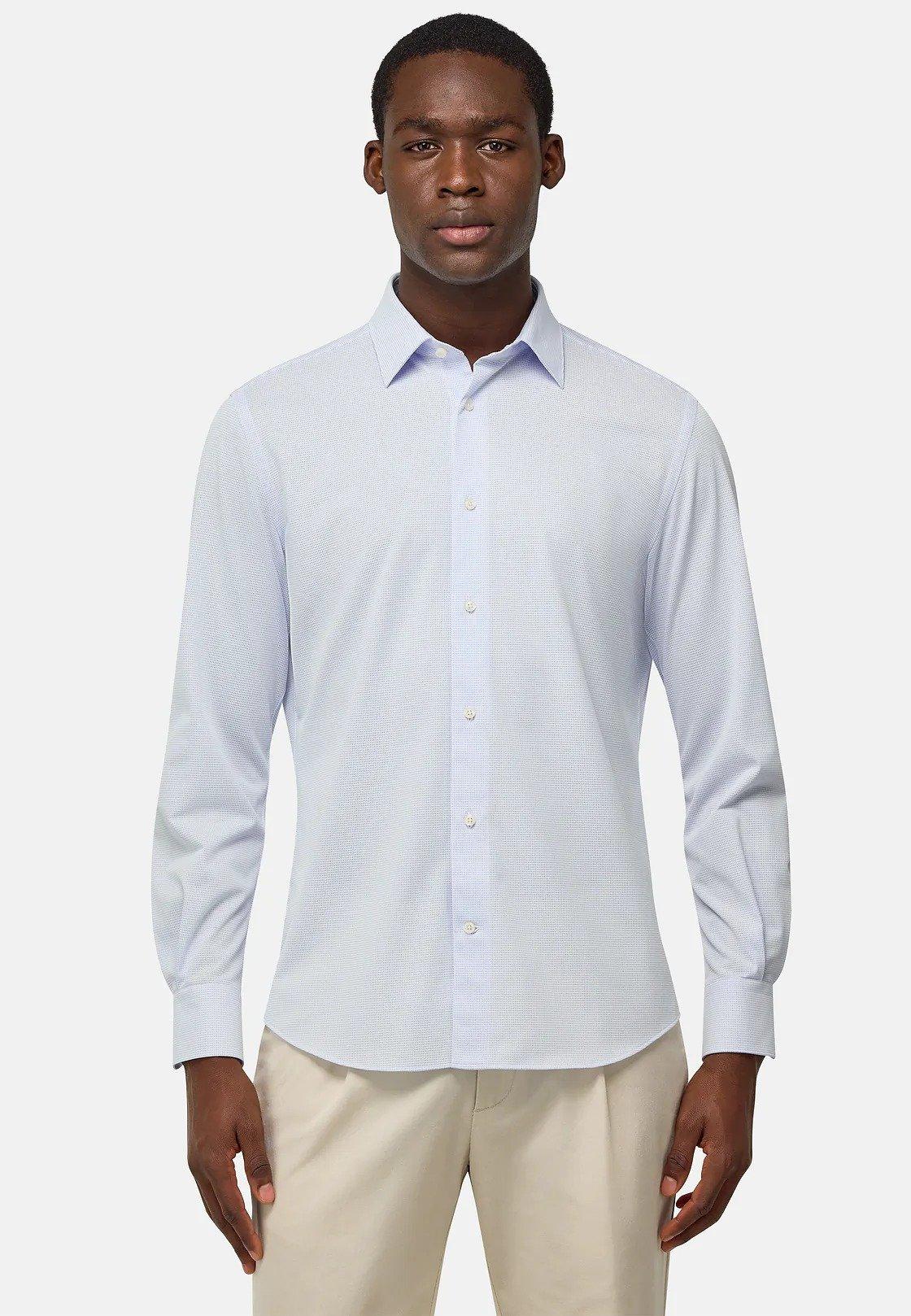 Regular Fit Japanese Jersey Polo Shirt Blue, , large image number 1