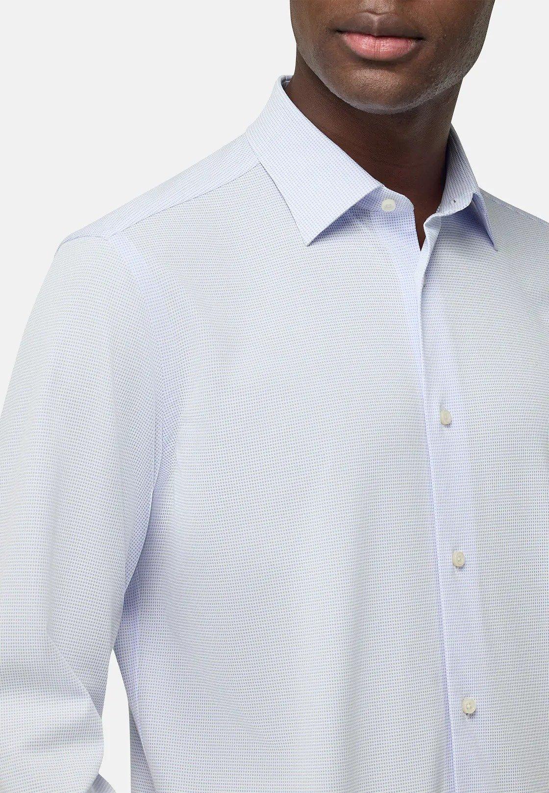 Regular Fit Japanese Jersey Polo Shirt Blue, , large image number 3