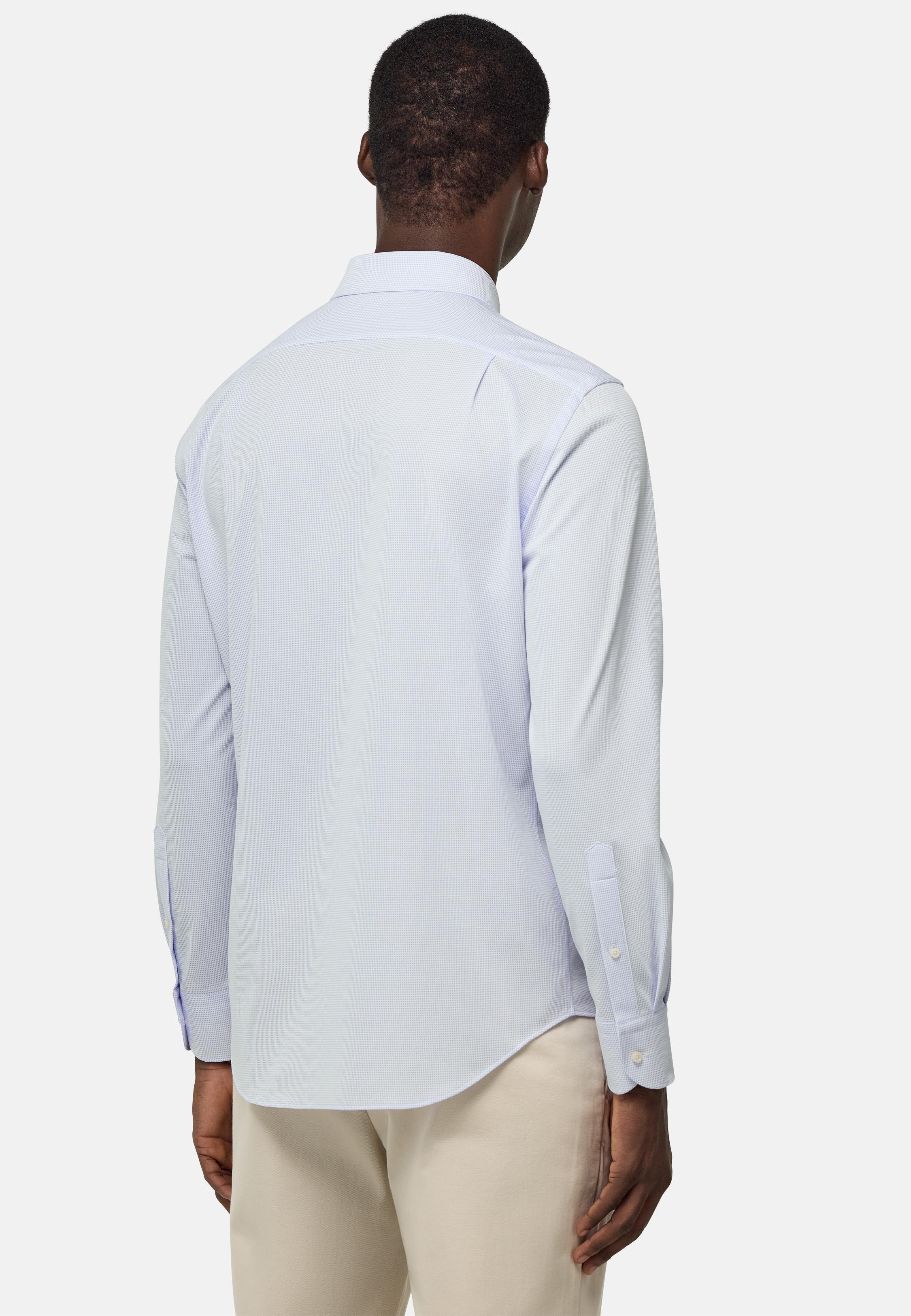 Regular Fit Japanese Jersey Polo Shirt Blue, , large image number 3