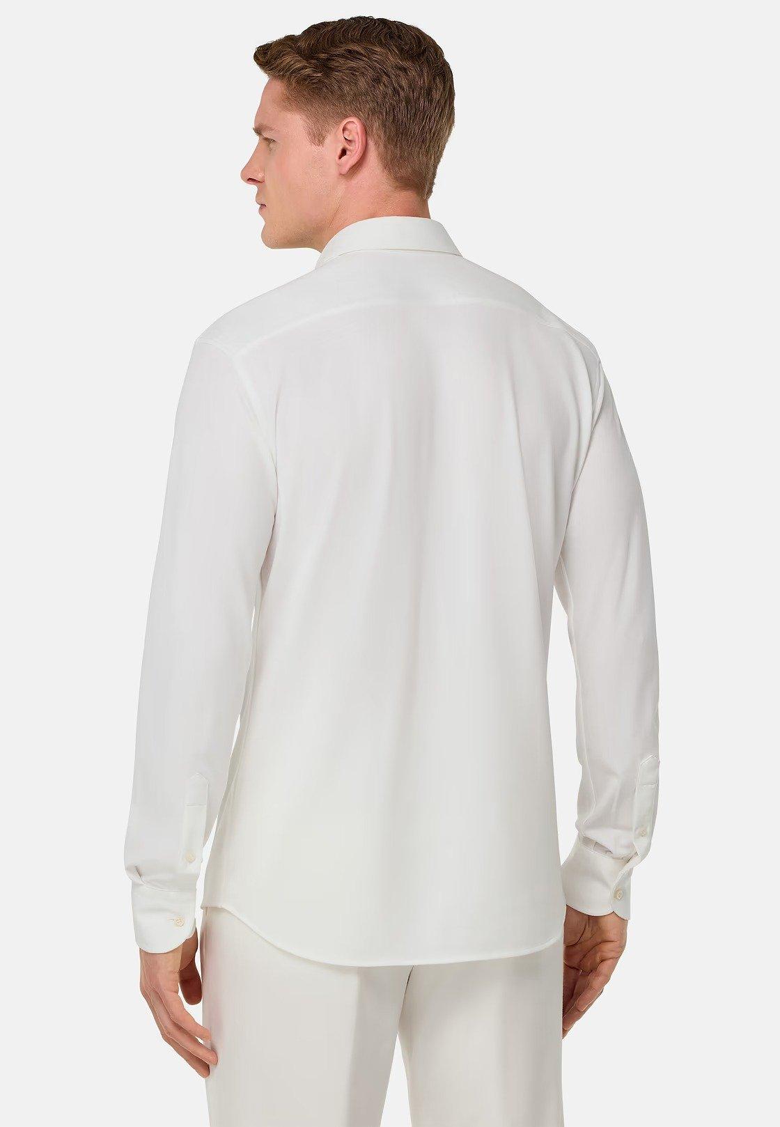 S.Cafe Regular High-Performance Pique Polo Shirt White, , large image number 2