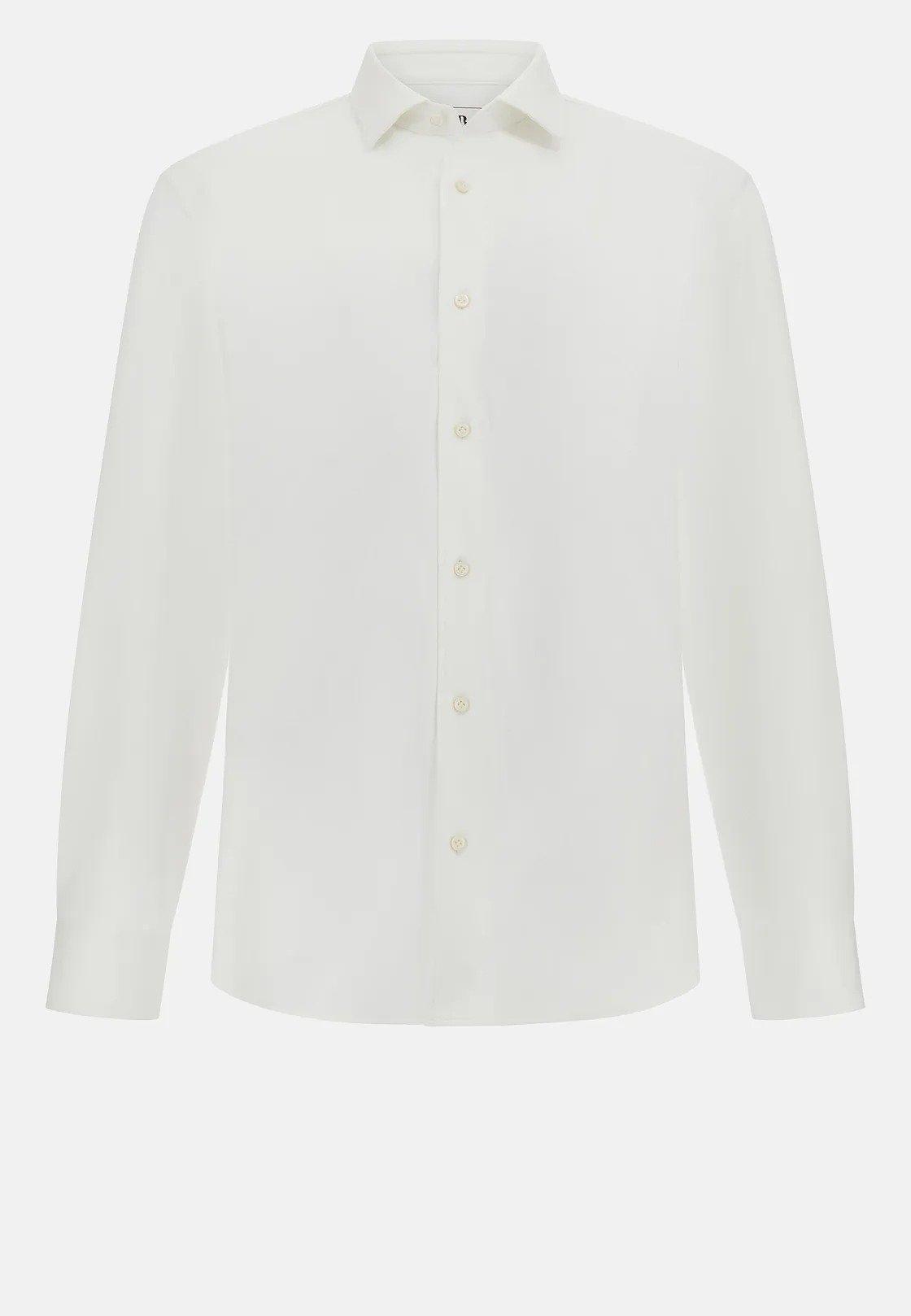 S.Cafe Regular High-Performance Pique Polo Shirt White, , large image number 4