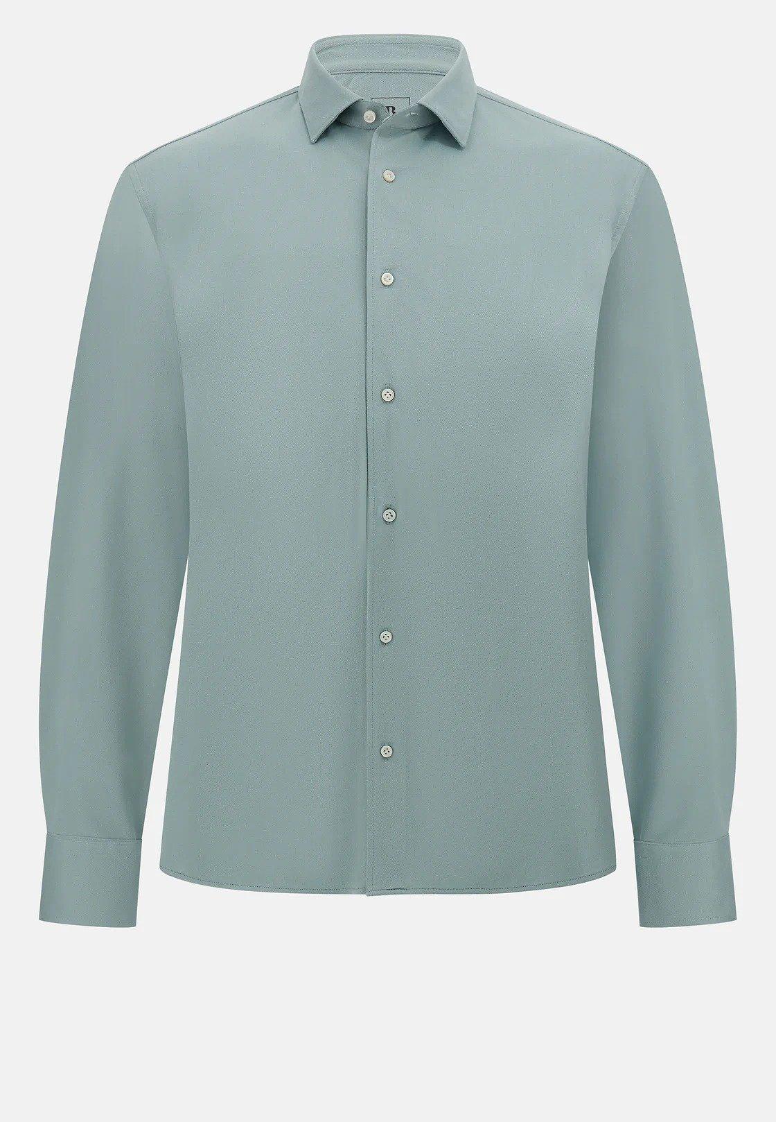 Regular High-Performance Pique Polo Shirt Green, Light Green, large image number 10